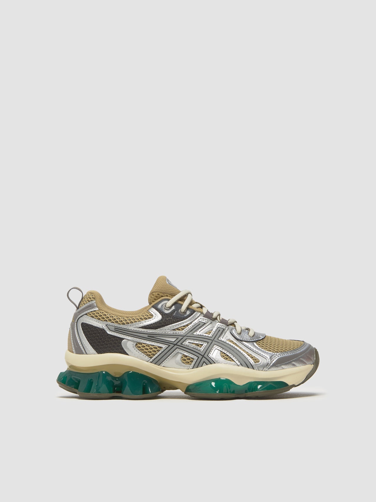 GEL-QUANTUM KINETIC Sneaker in Khaki Beige & Pure Silver