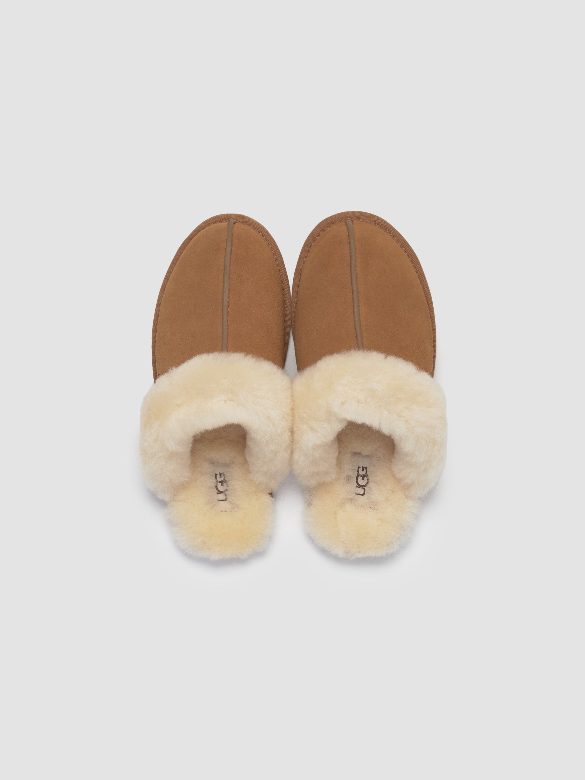 Scuffette Slippers in Chestnut