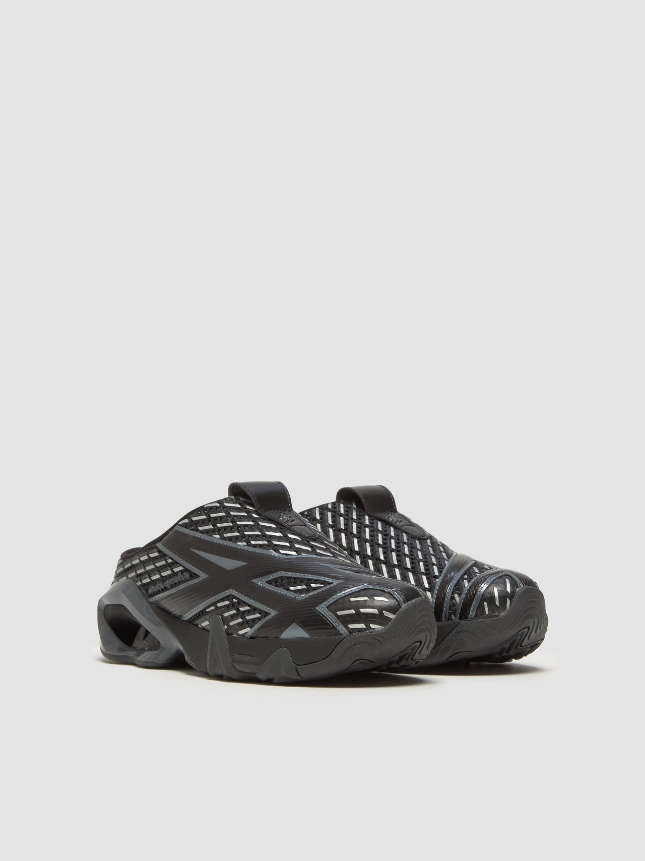 x Kiko Kostadinov GEL-STYRAX Sneaker in Obsidian Black & Pure Silver