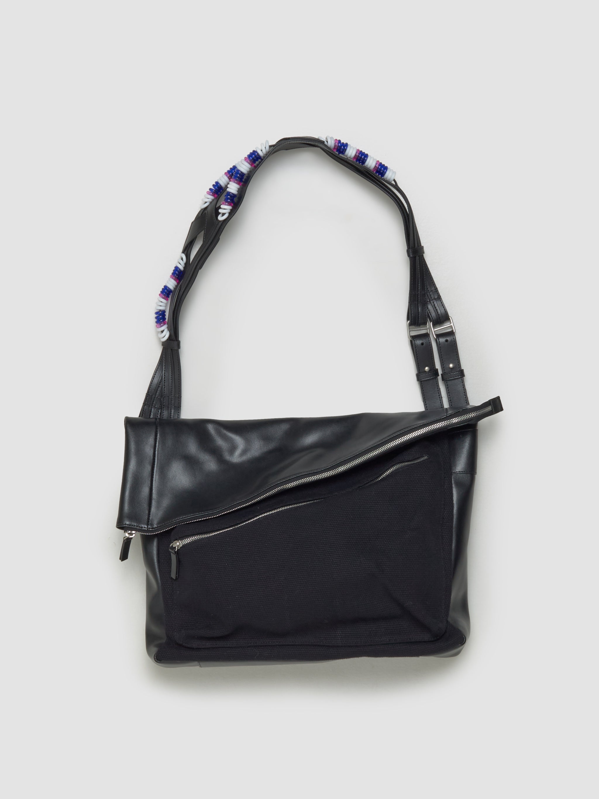 Jarocka Shoulder Bag in Black & Midnight