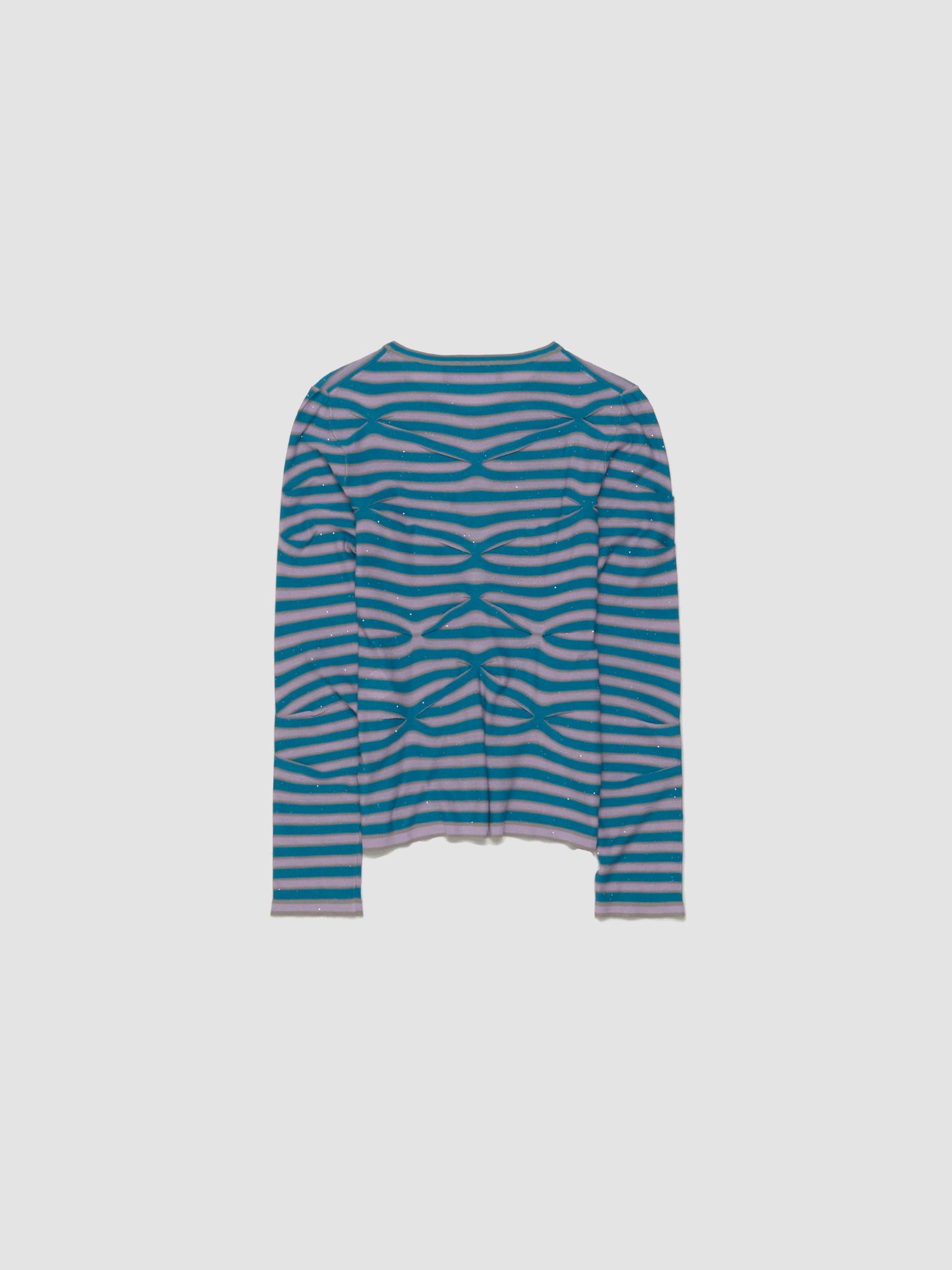 Zabriskie Longsleeve Top in Ocean Blue & Lilac