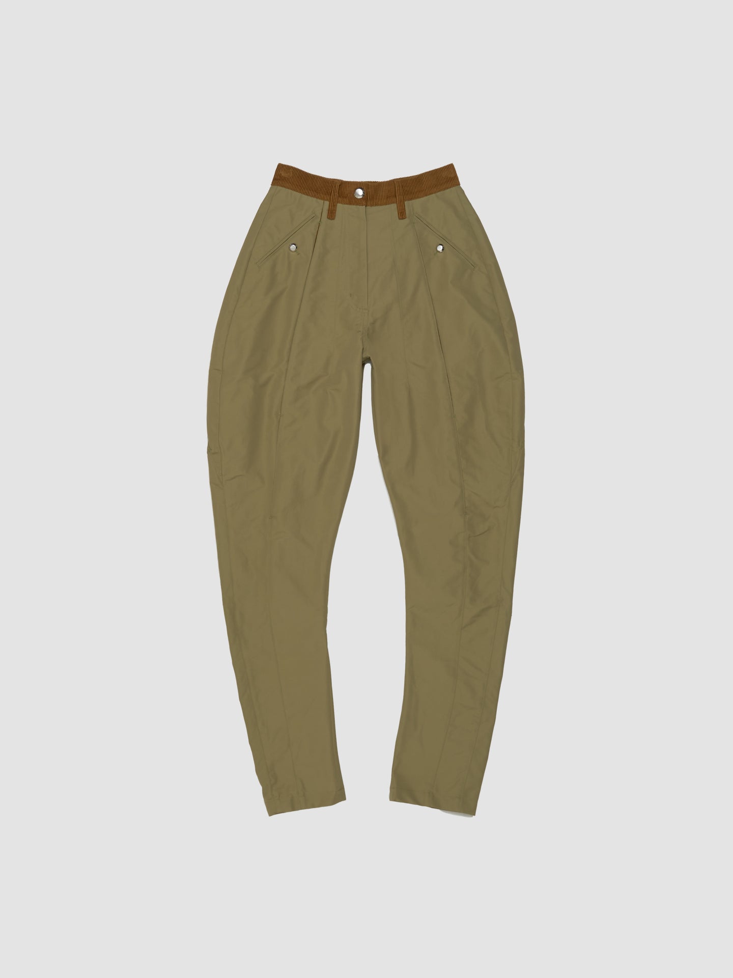 Chasseur Trouser in Olive Green & Honey