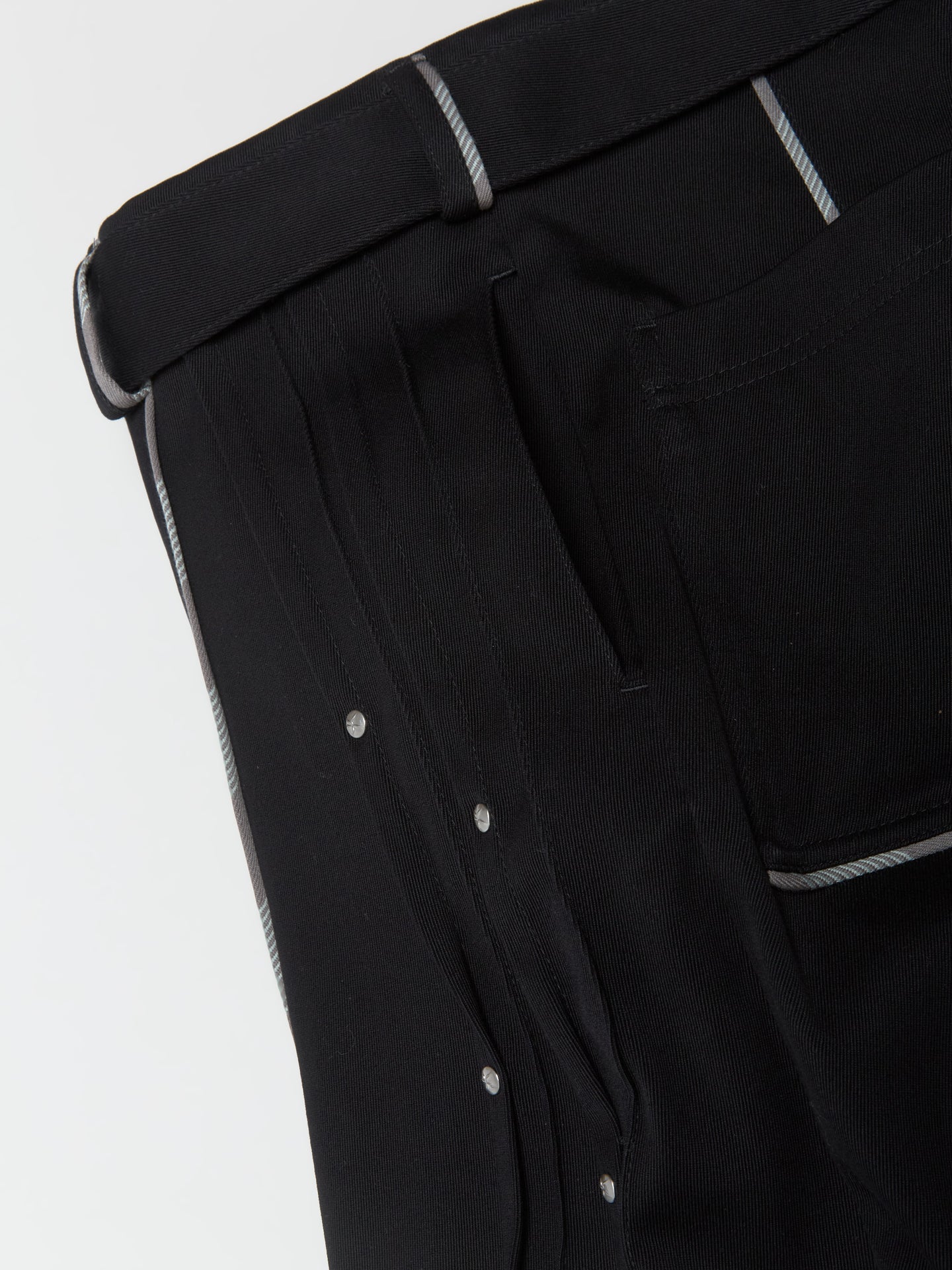 Chalice Trouser in Raven Black