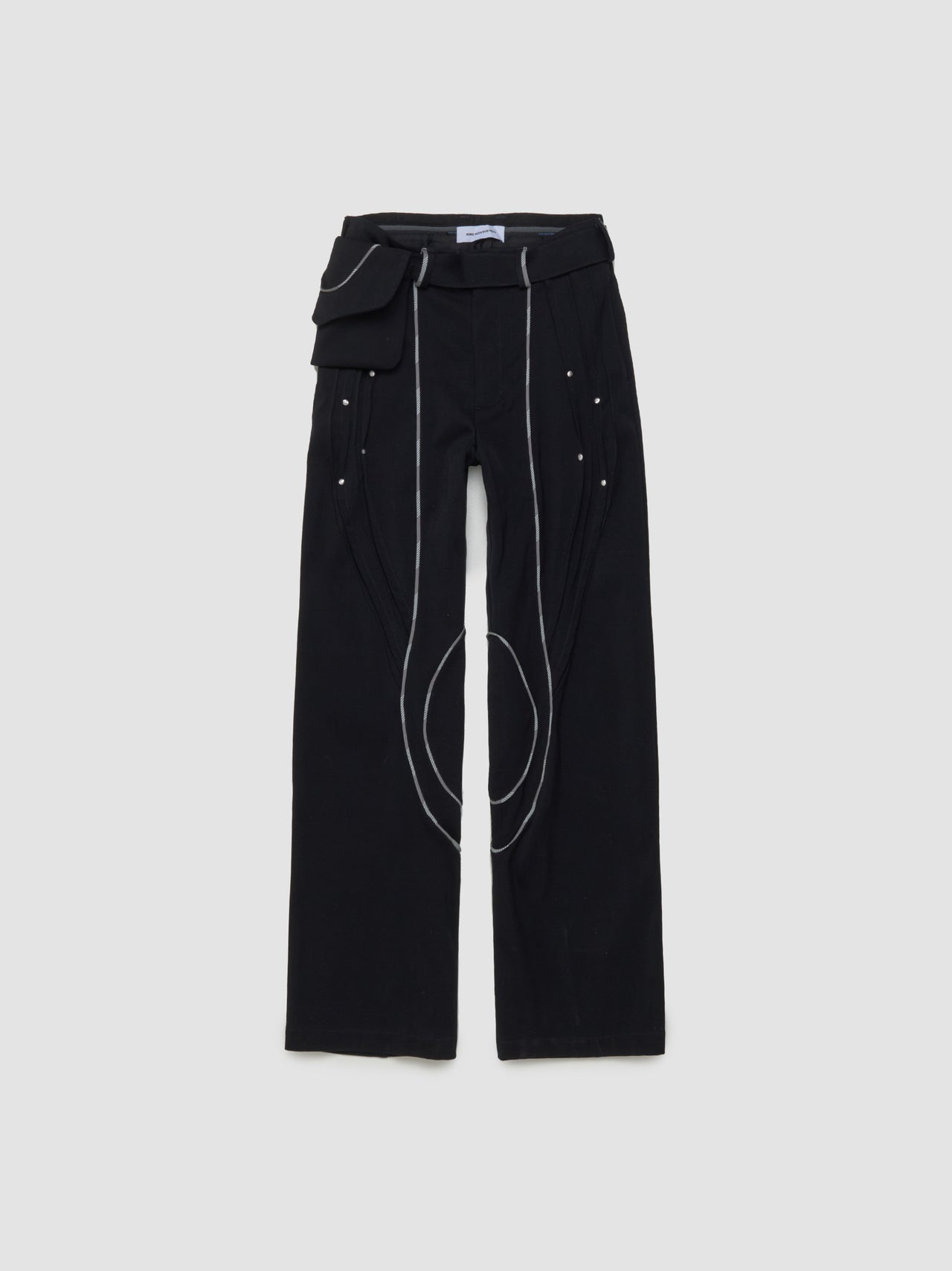 Chalice Trouser in Raven Black