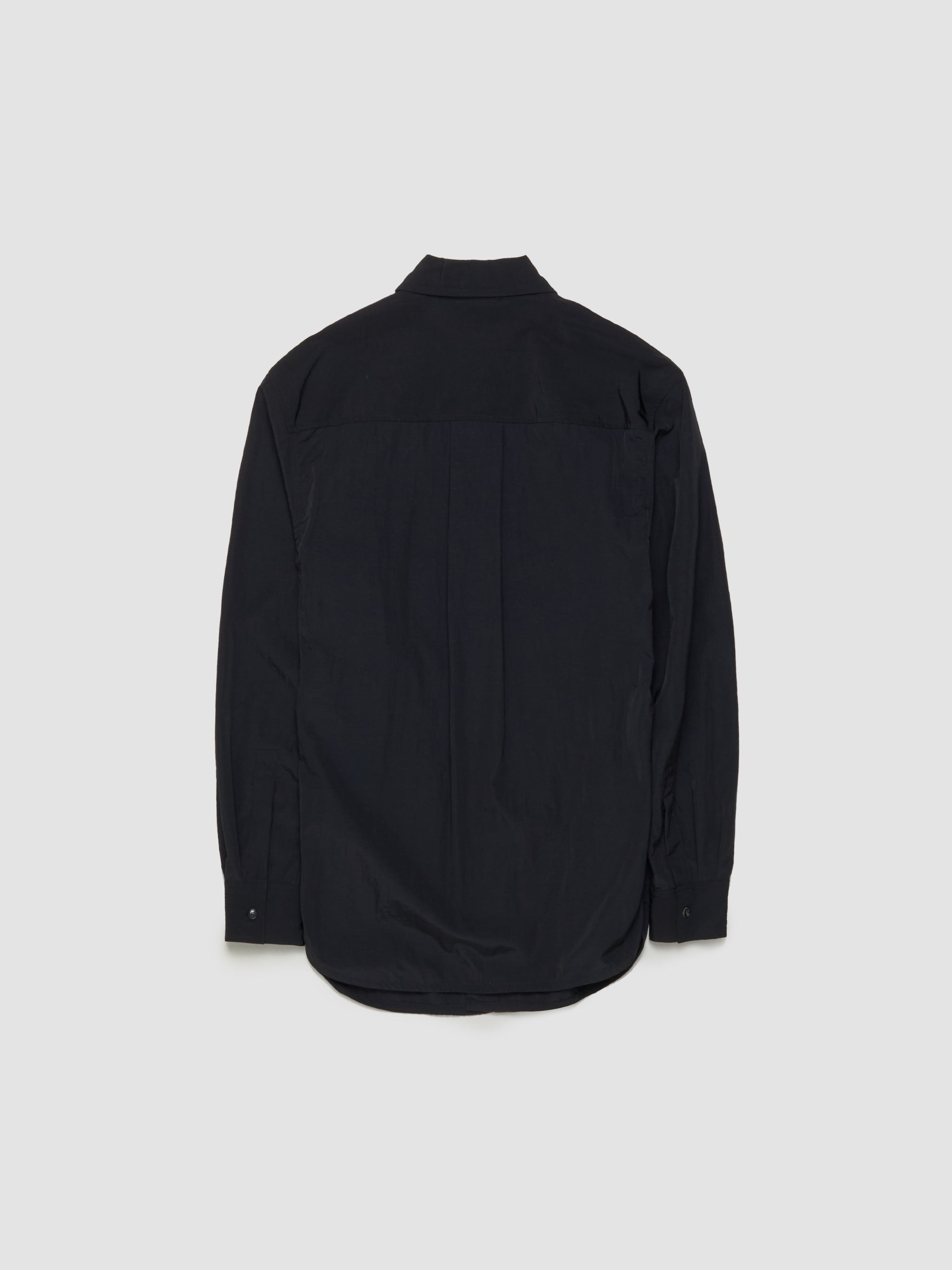 Wet Lung Overshirt in Black