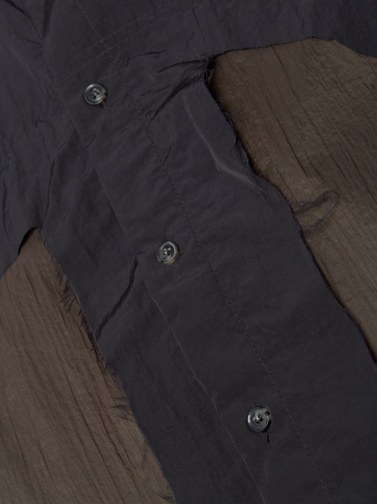 Wet Lung Overshirt in Black