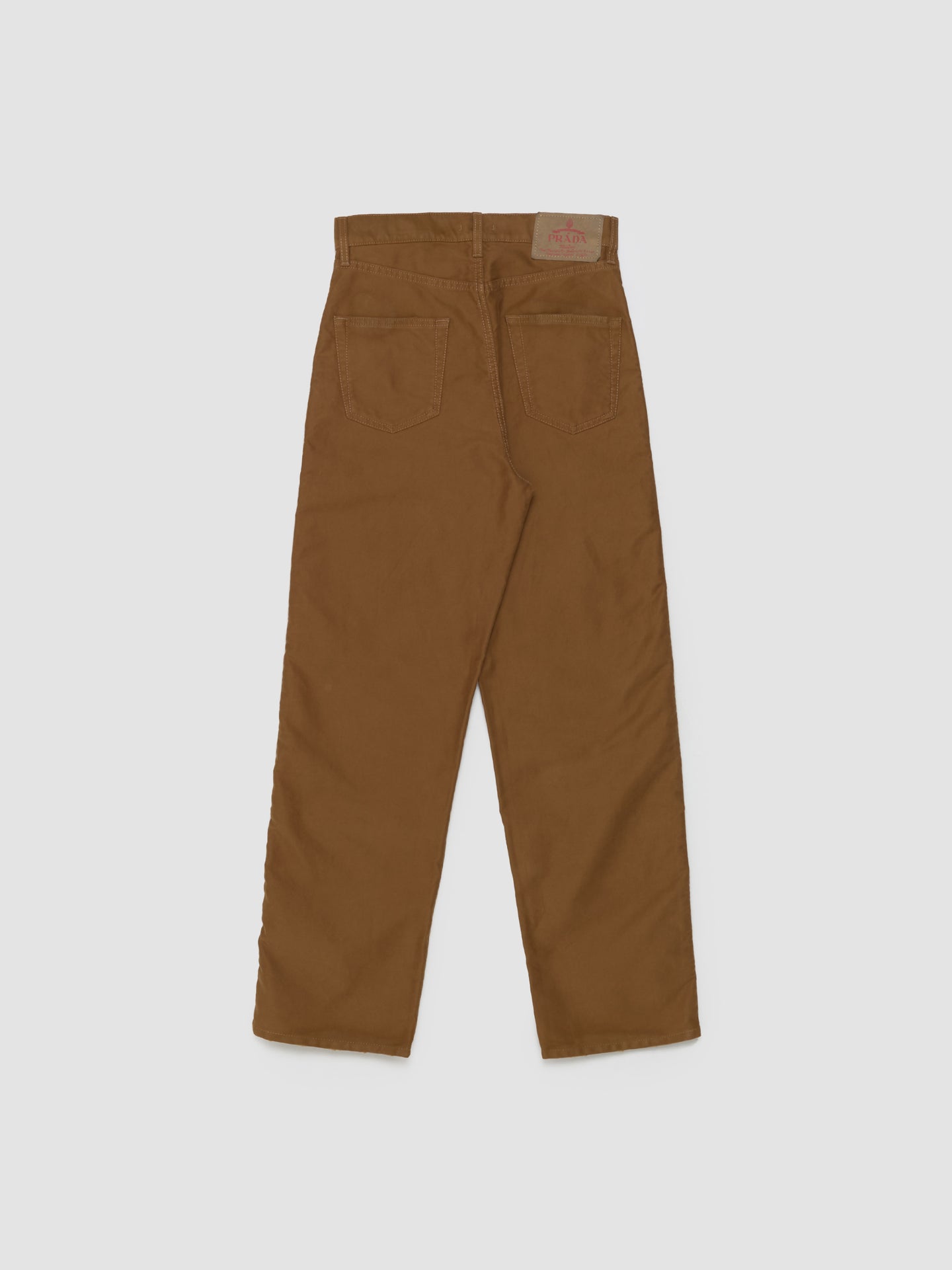 Moleskin Cargo Pants in Light Brown