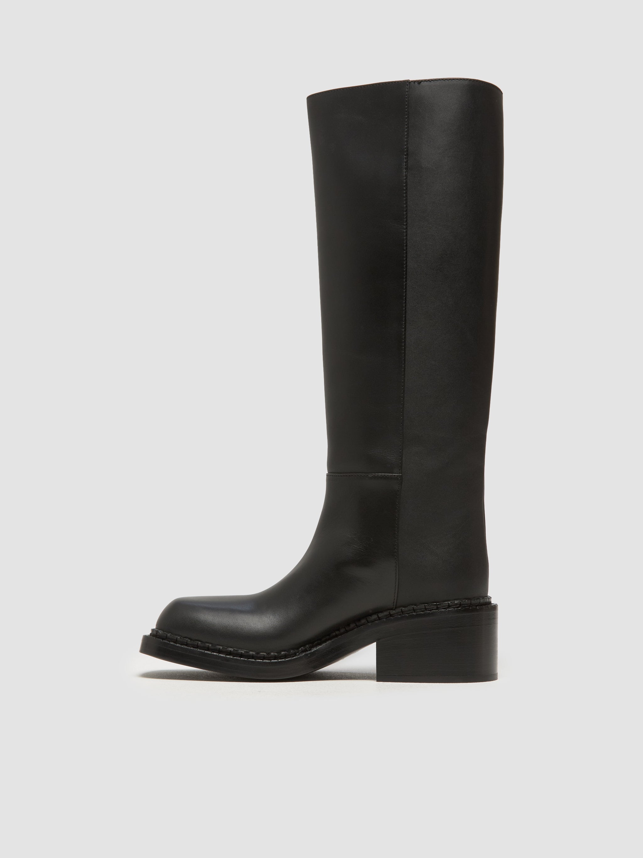 Knee High Boots in Black