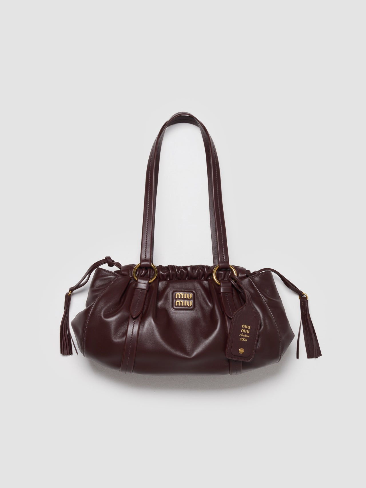 Joie Nappa Leather Bag in Briarwood