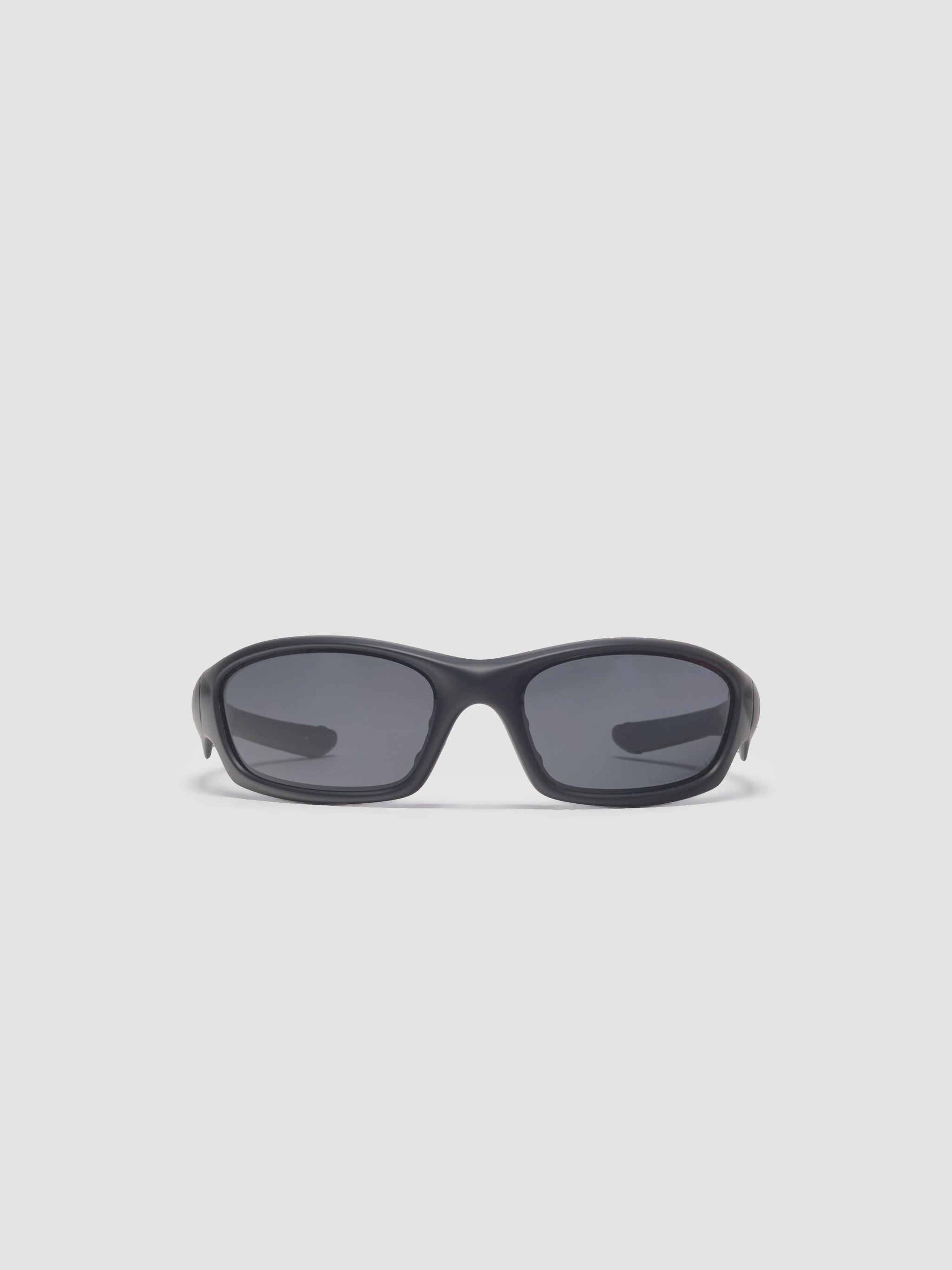 Straight Jacket in Matte Black with Grey Polarized Lenses