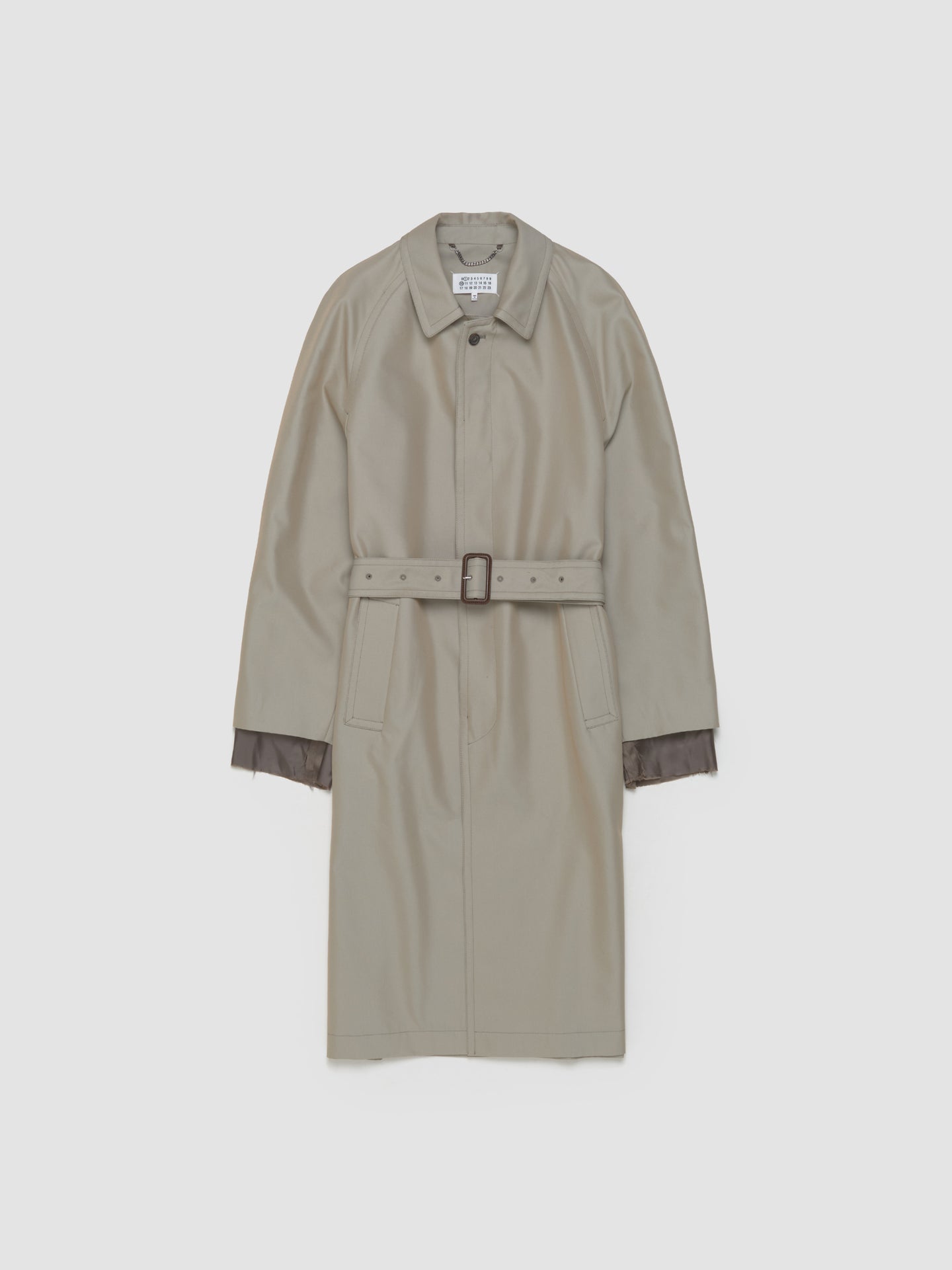 Trench Coat in Stone