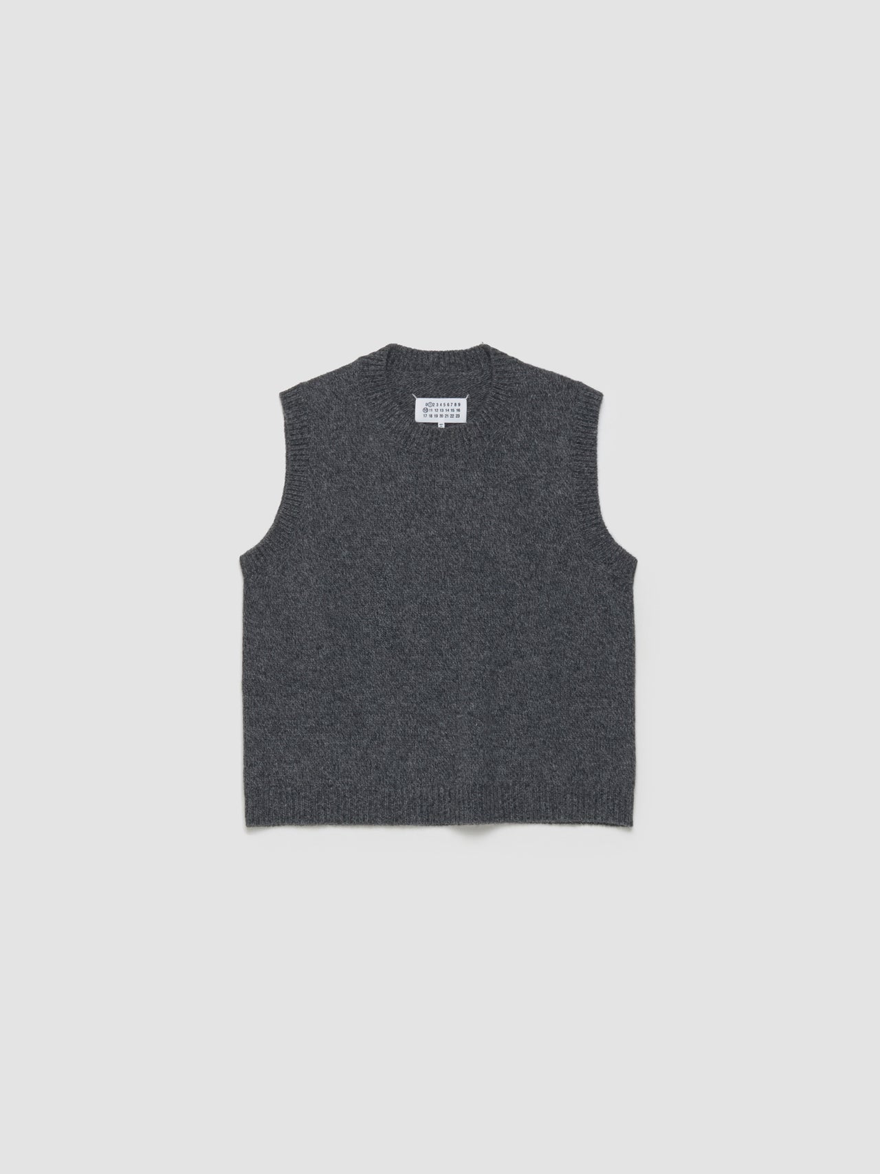 Gilet in Dark Grey