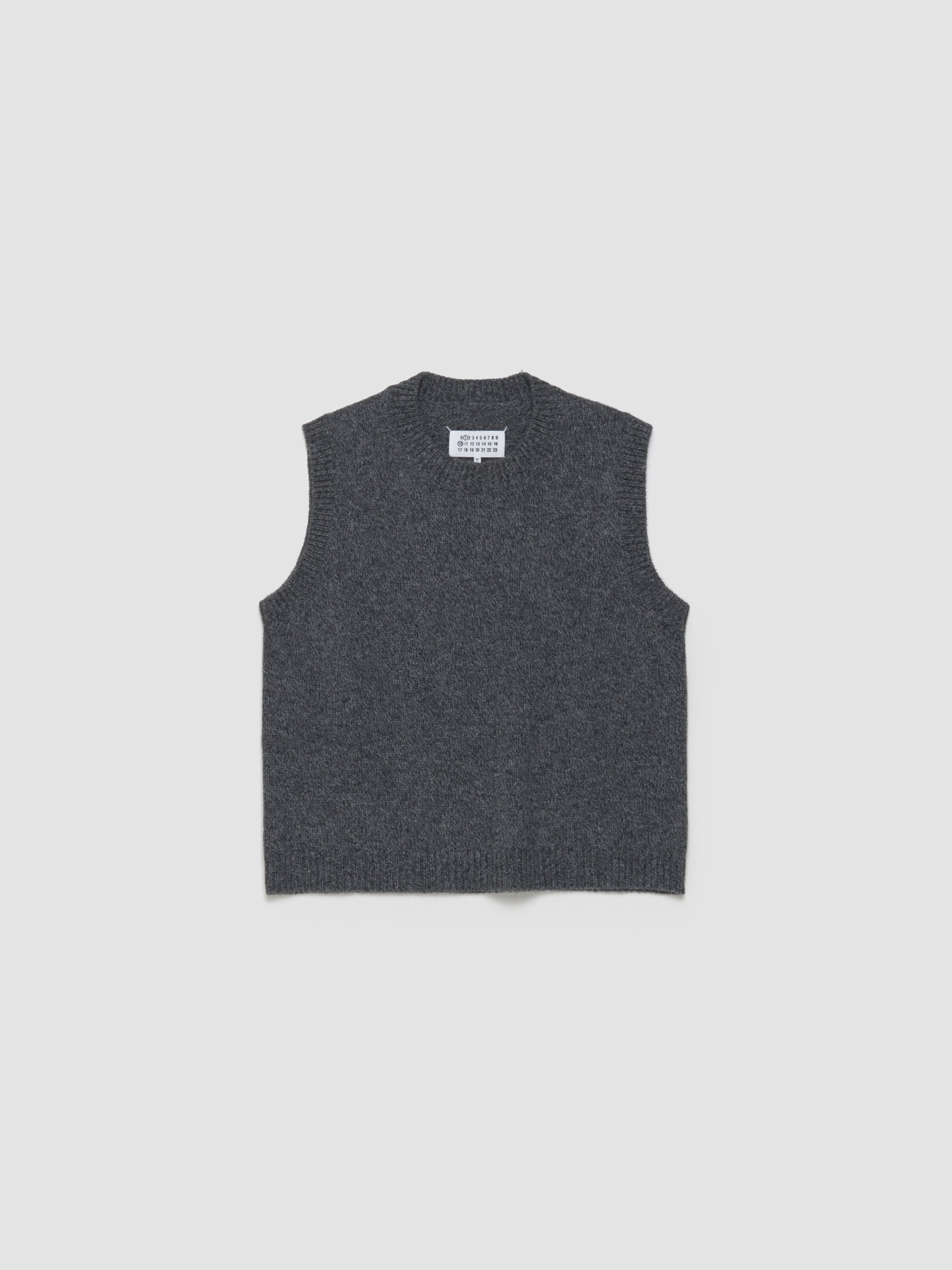 Gilet in Dark Grey