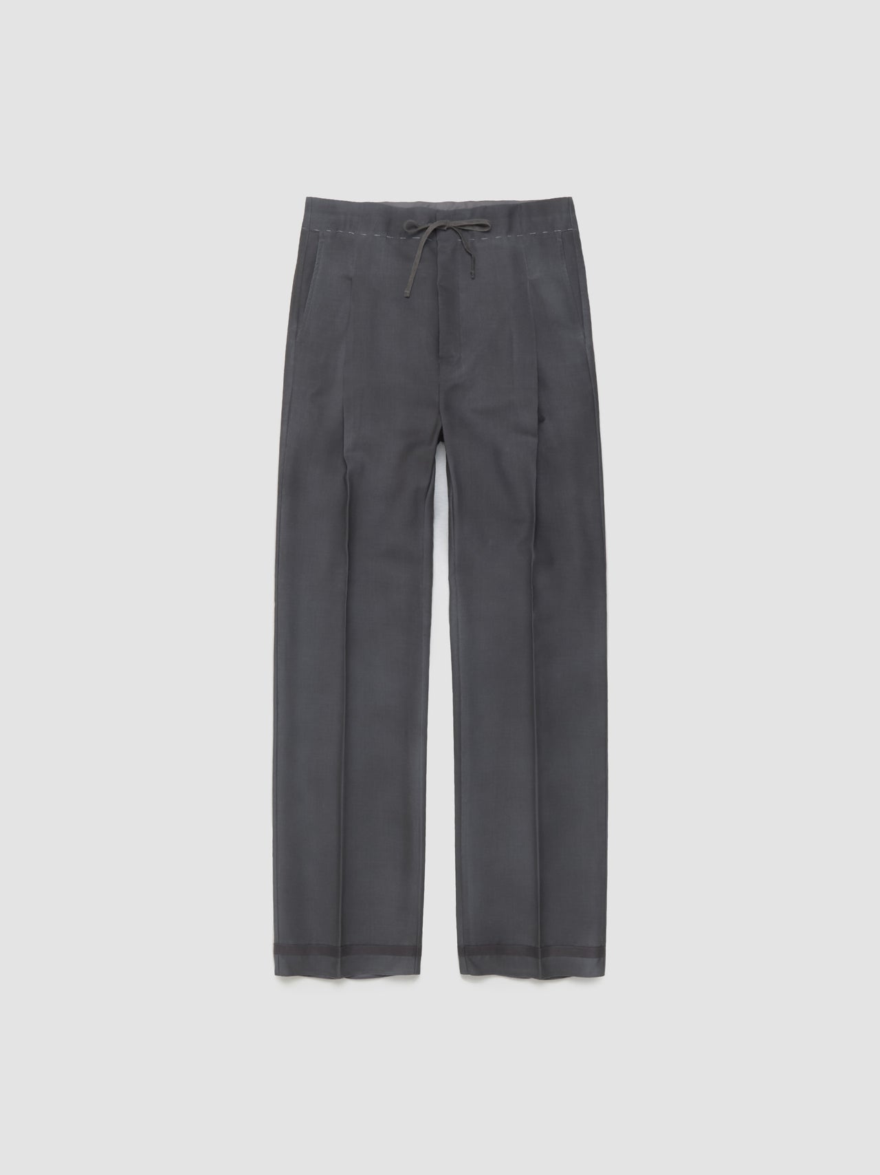 Drawstring Pants in Grey