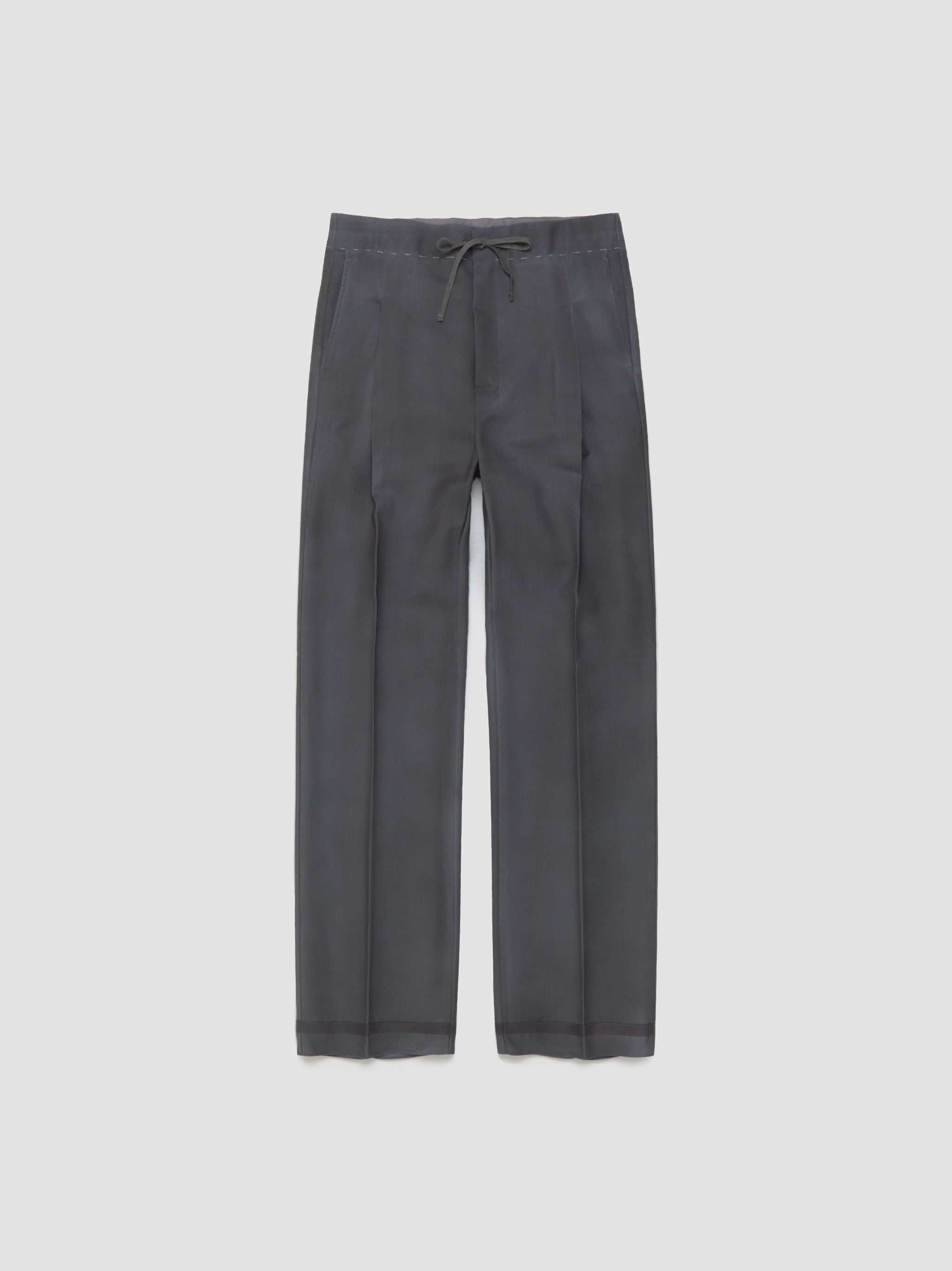 Drawstring Pants in Grey