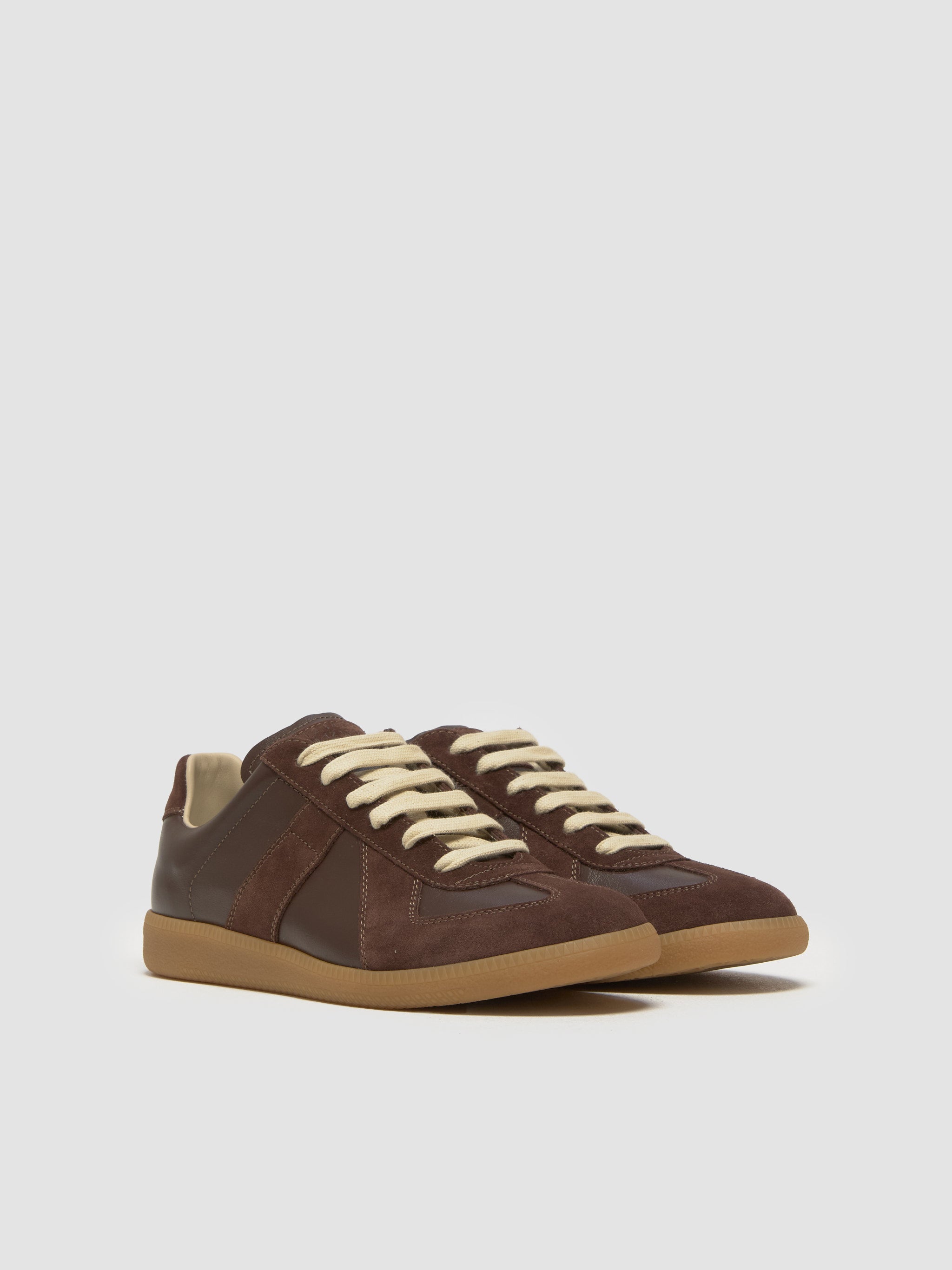 Replica Sneakers in Chic Brown