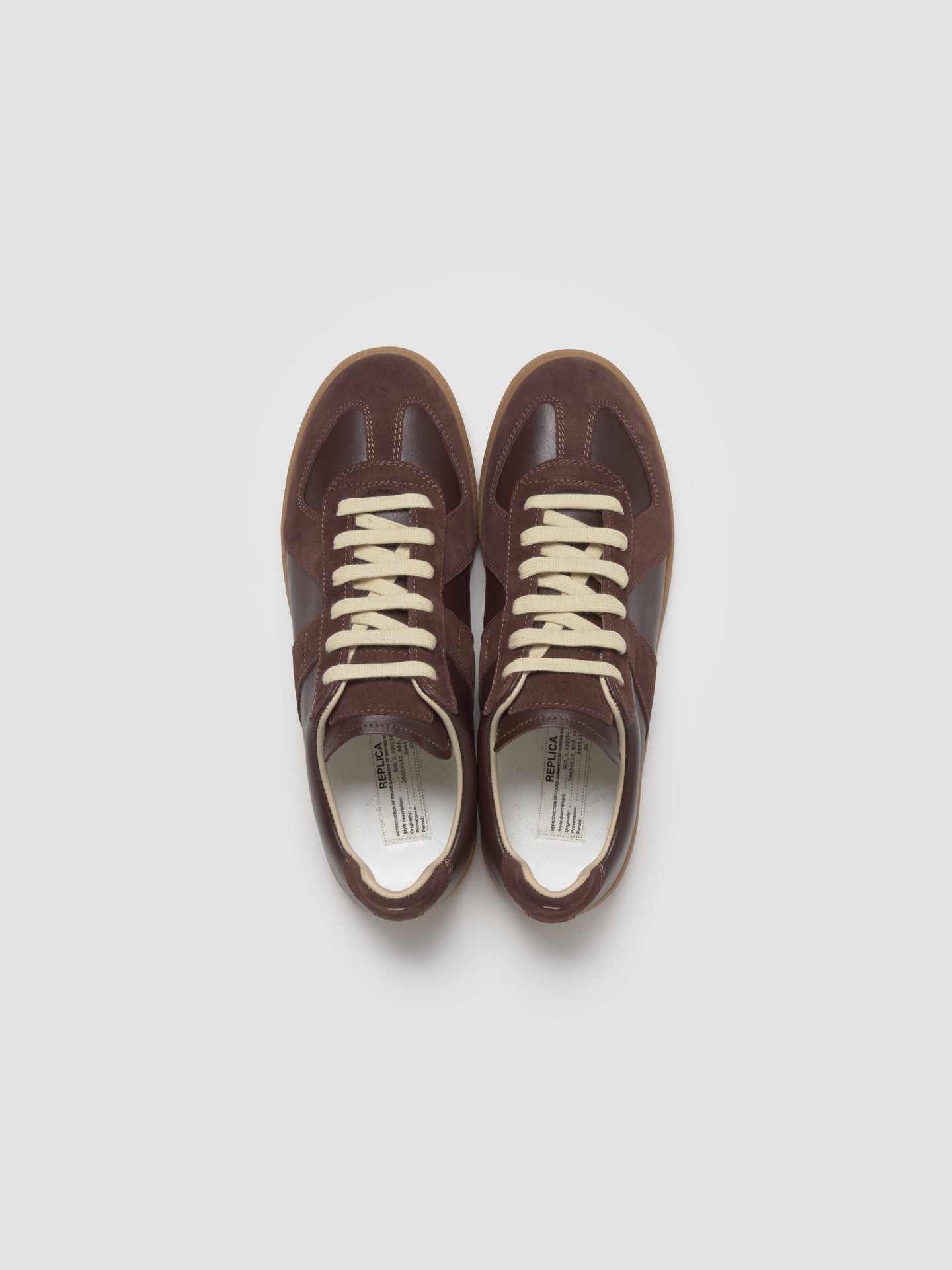 Replica Sneakers in Chic Brown