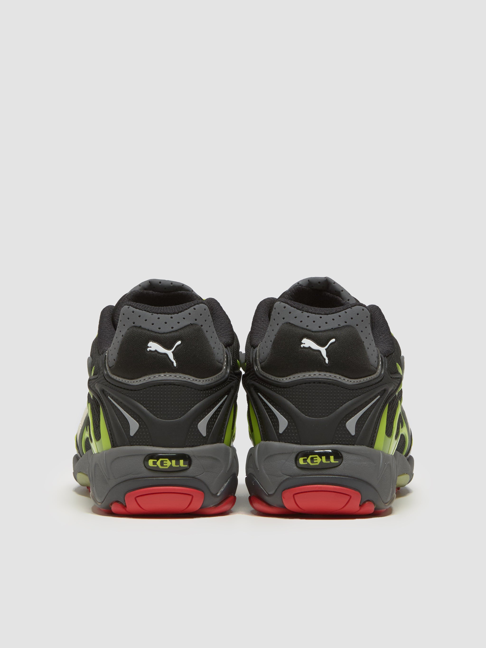 PUMA x A AP ROCKY Inhale Mesh Sneaker in Black Lime Pow 402459 01 Voo Store
