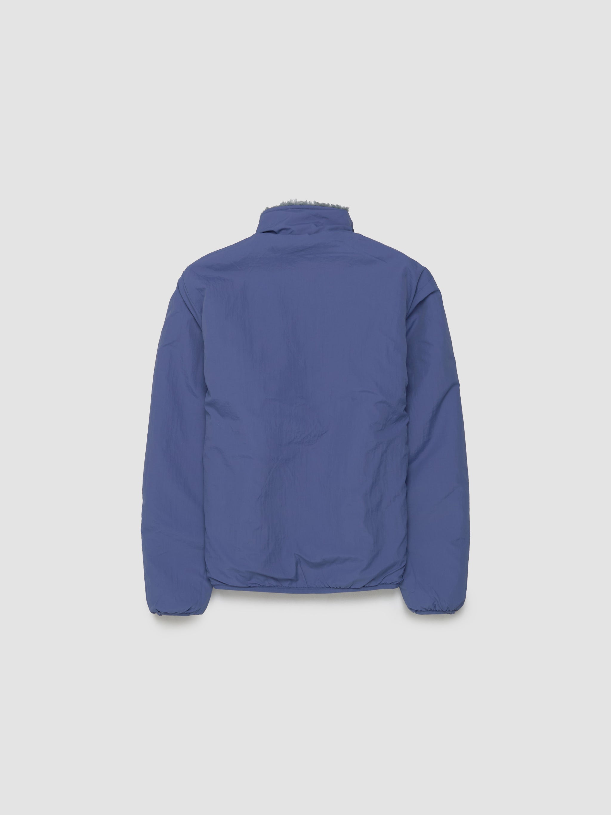 Sherpa Reversible Jacket in Bluestone