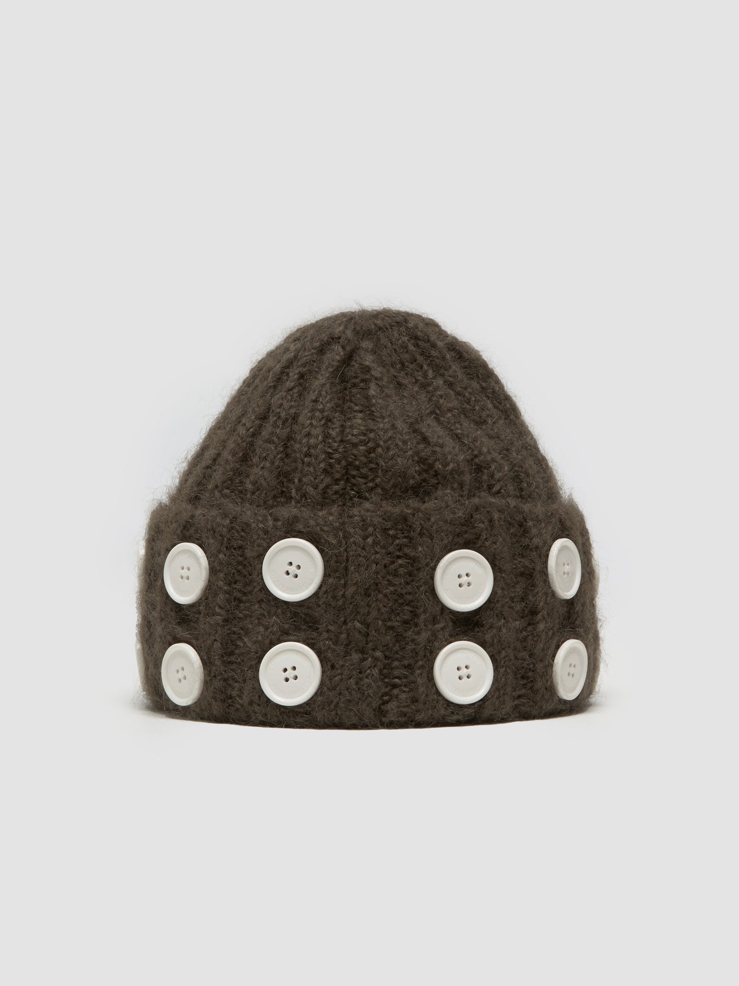 Brown Starboard Mohair Beanie in Brown