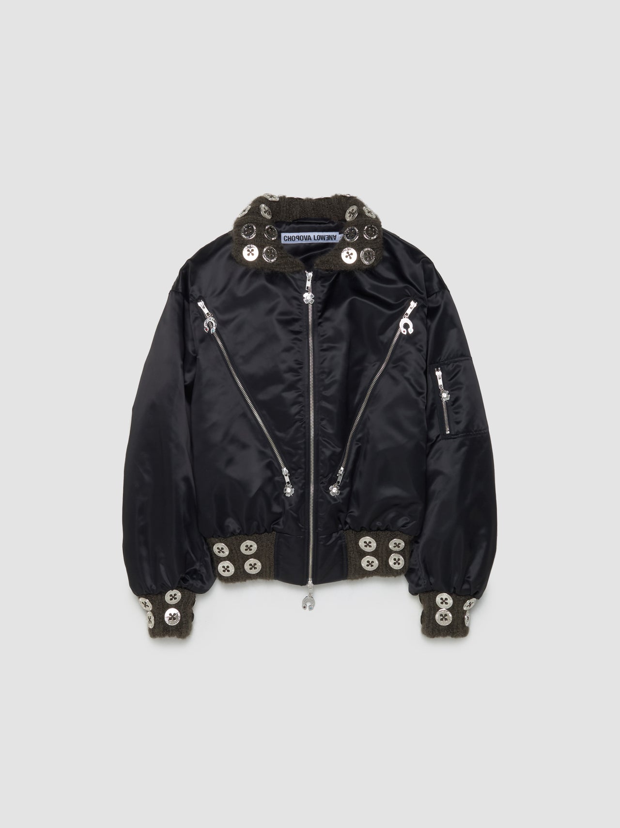 Darling Bomber Jacket in Black