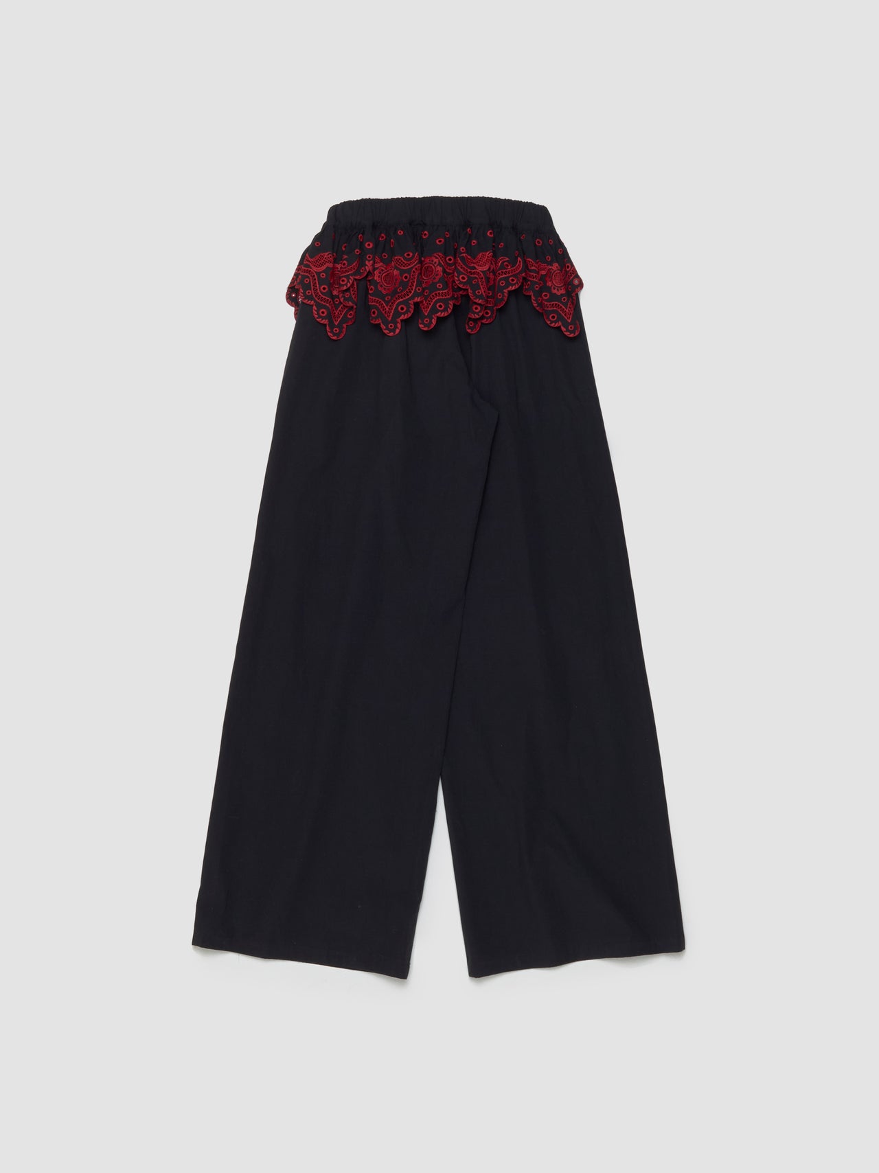 Lansky Trousers in Black & Red