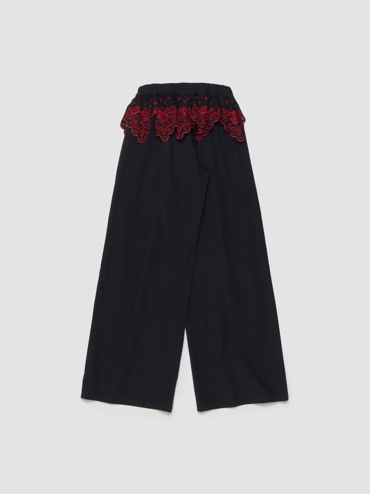 Lansky Trousers in Black & Red