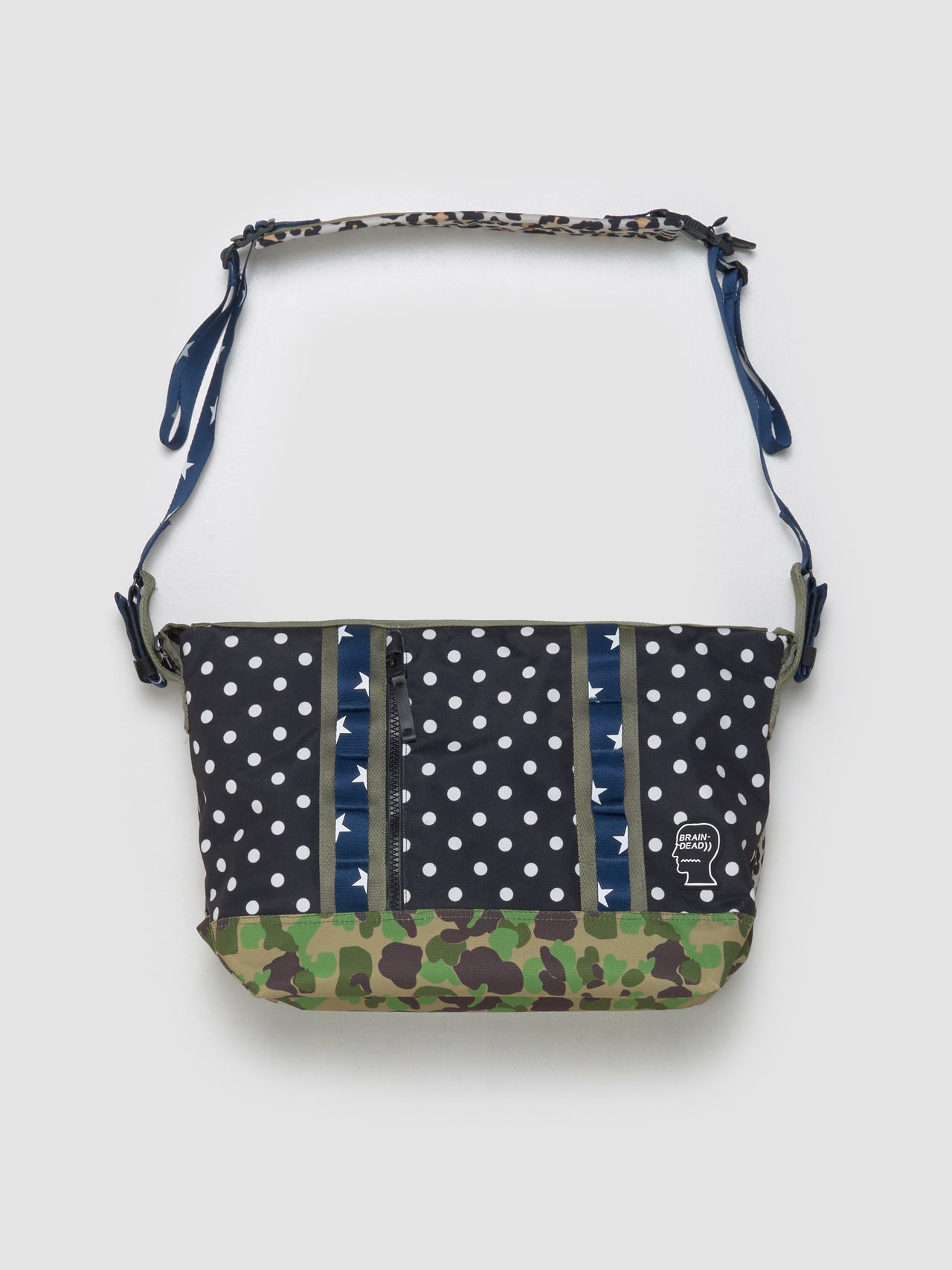 x Brain Dead Convertible Utility Duffel Bag in Multicolor