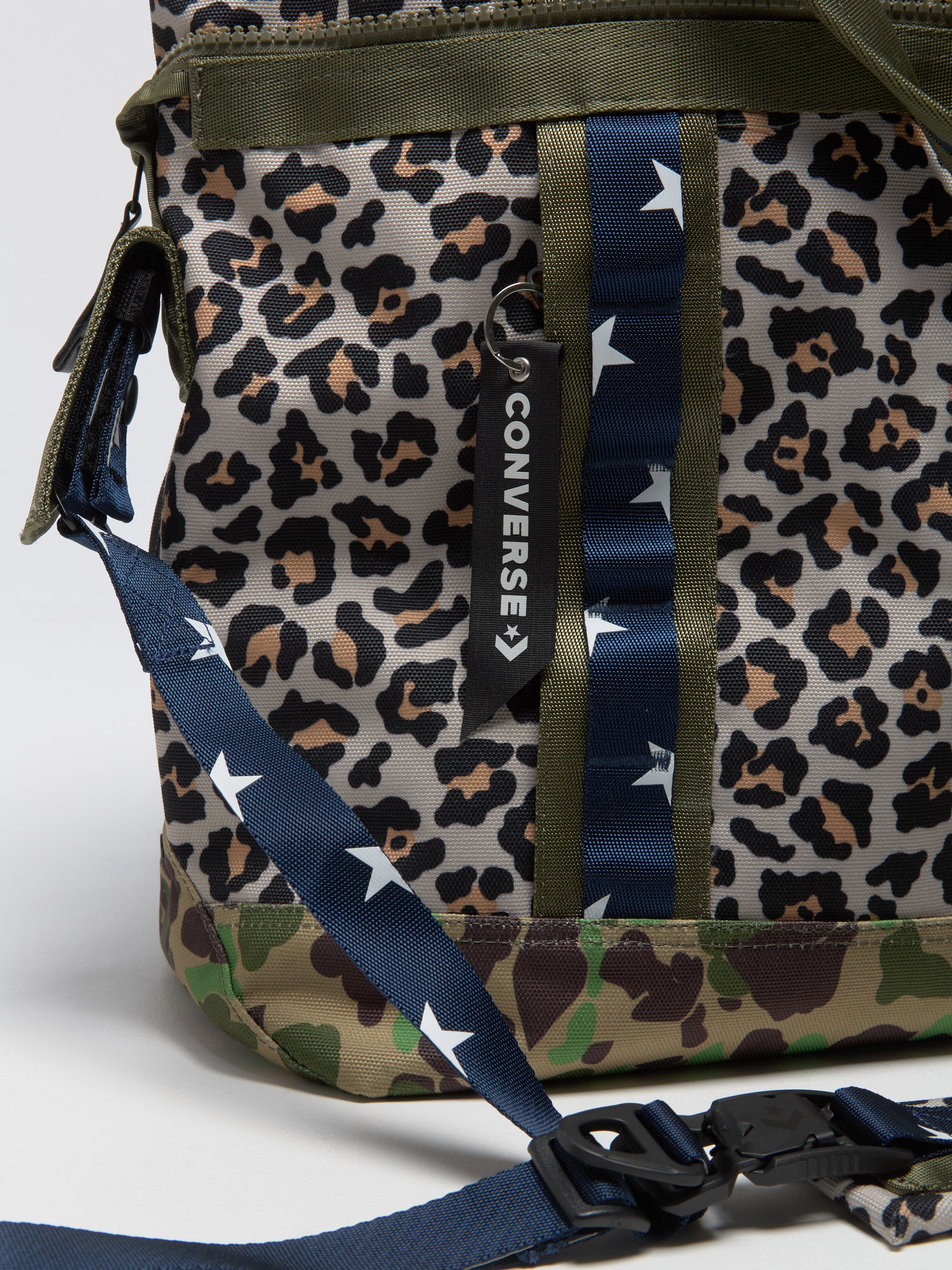 Converse x Brain Dead Convertible Utility Duffel Bag in Multicolor 10009116 A01 Voo Store