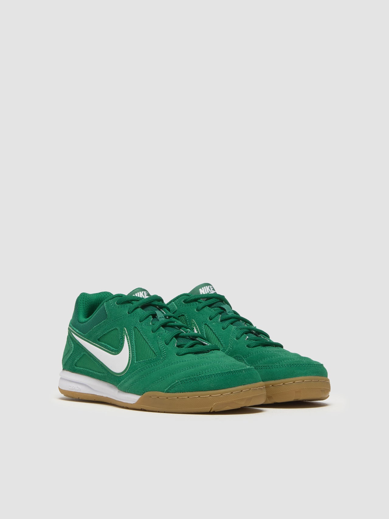 Gato Sneaker in Pine Green & White