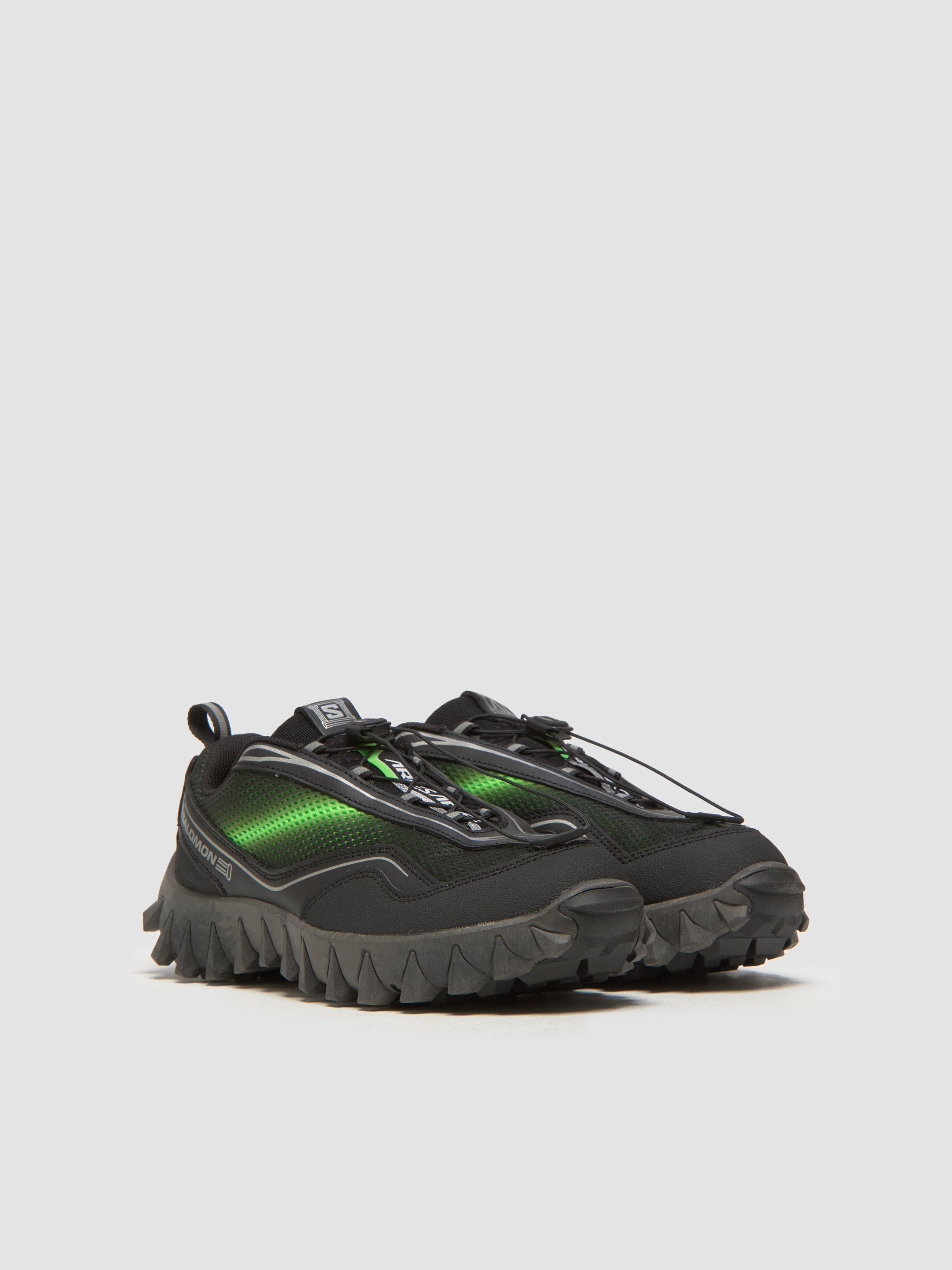 x Aries SNOWCLOG Sneaker in Black & Green Gecko