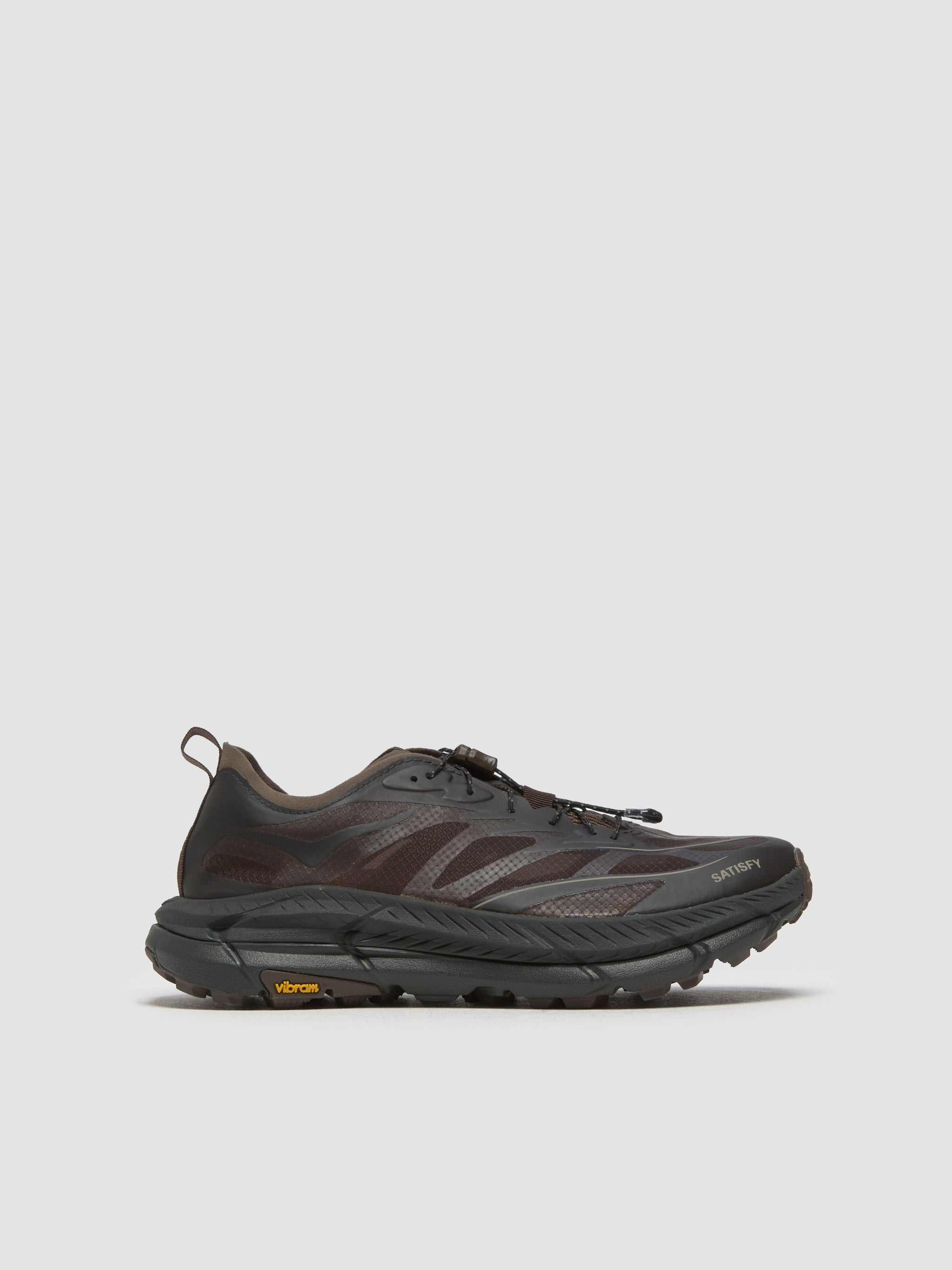 Hoka One One - Mafate Speed 2 in Black & Castlerock - 1126851-BCSTL