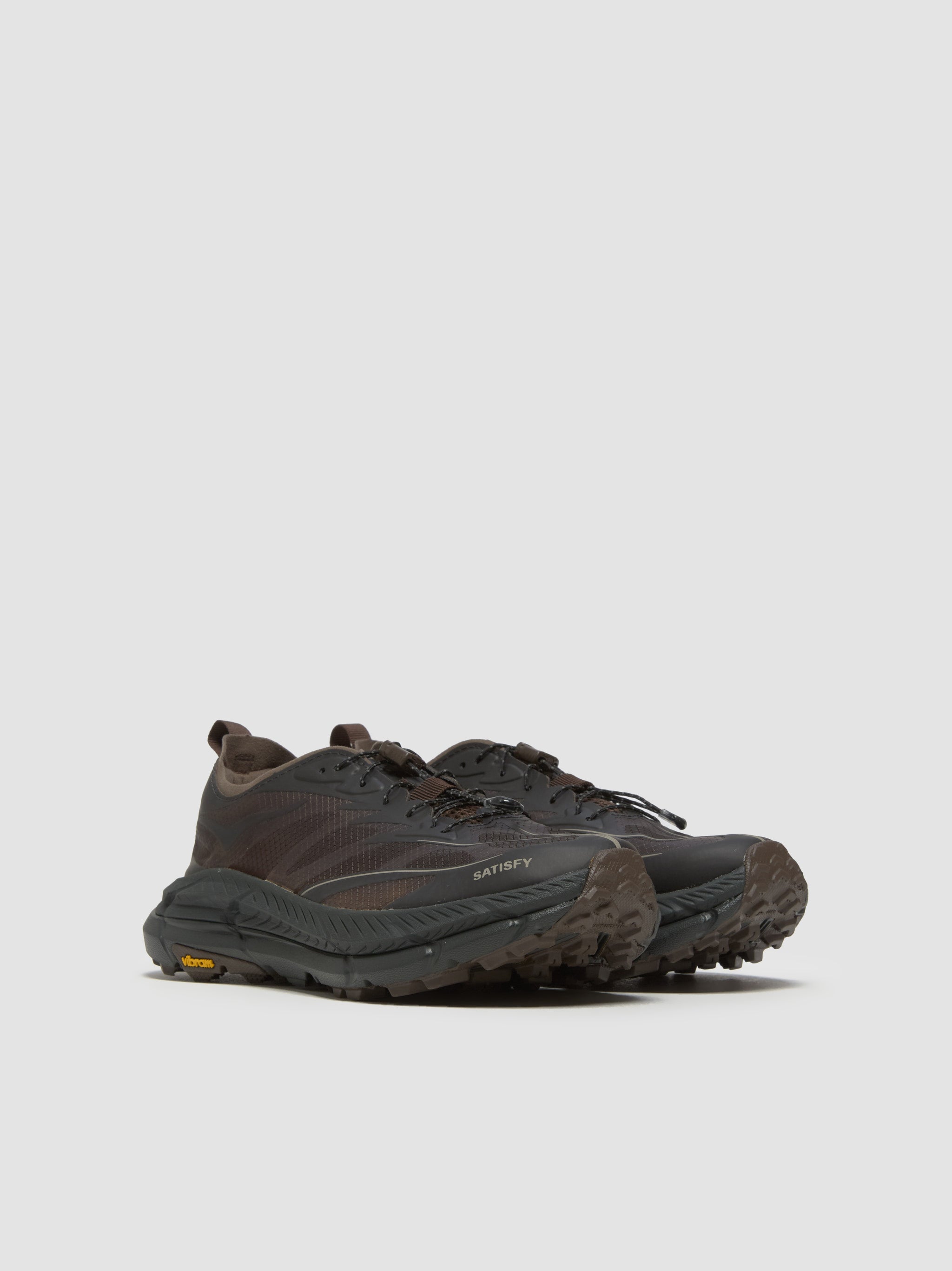 HOKA - x Satisfy Mafate Speed 4 Lite Sneaker in Coffee - 1157050-COFF