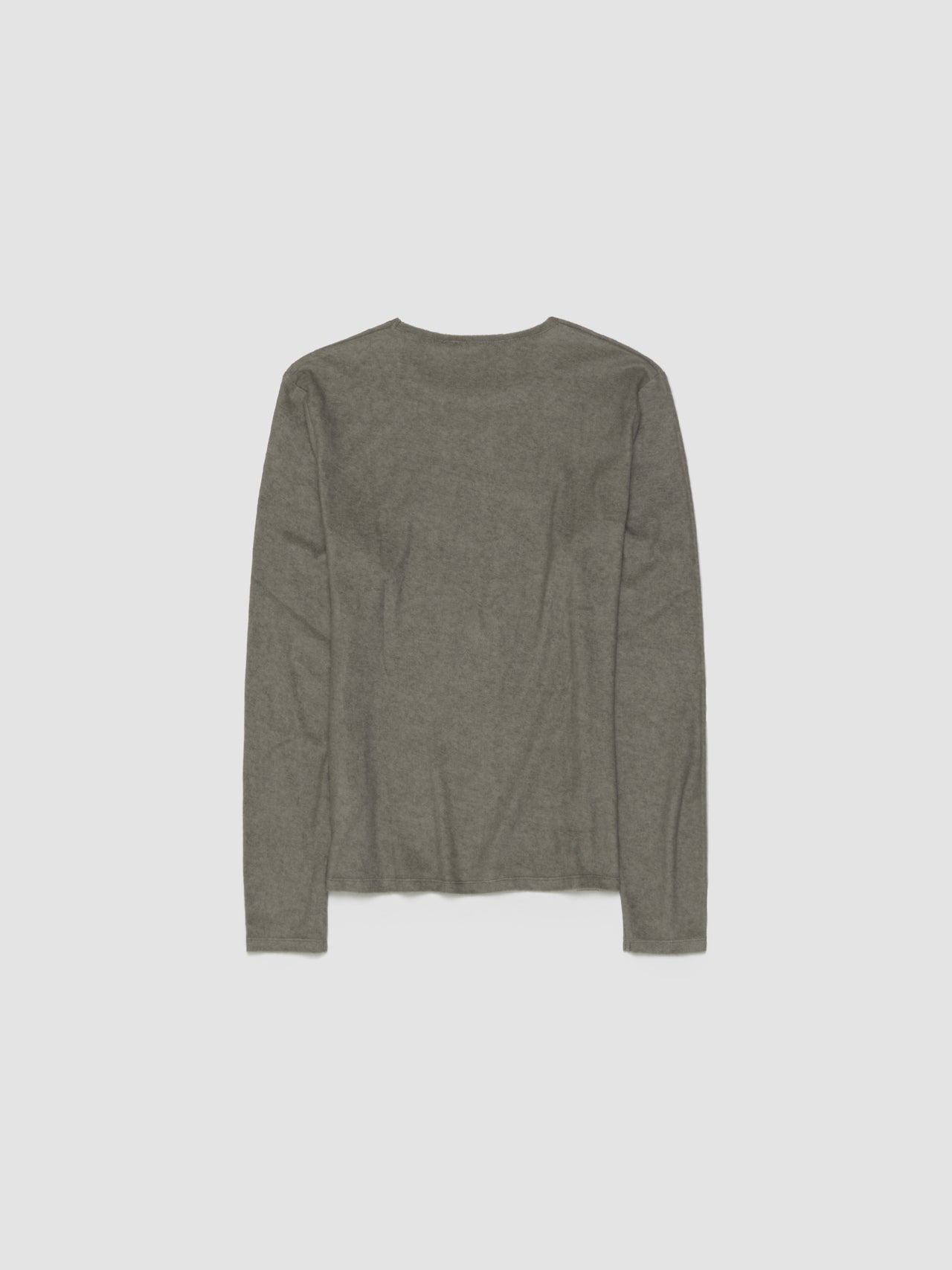 Regular Everyday Frotte Longsleeve in Corroded Olive