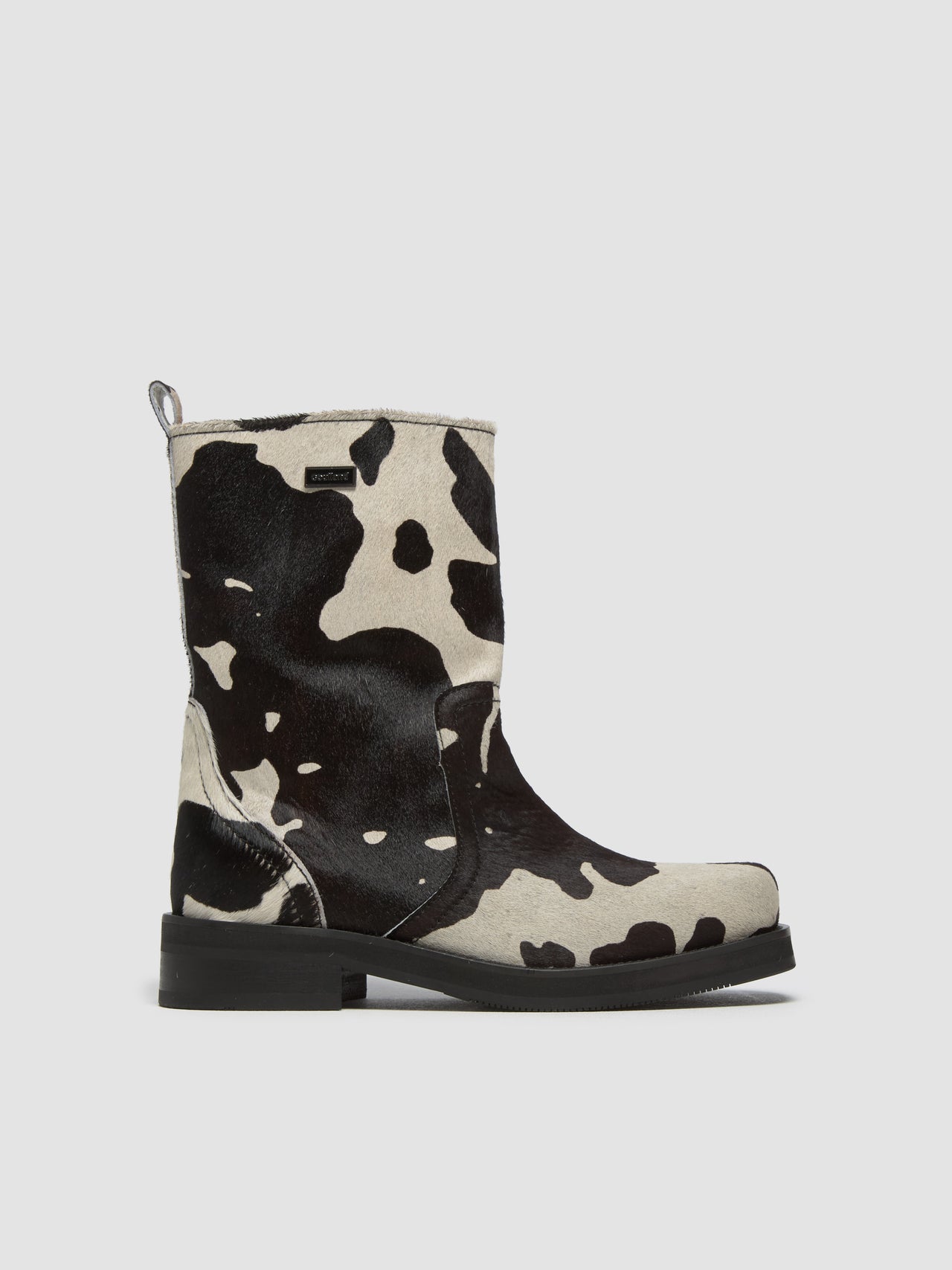 Delaware Pony Boots in Cow Print