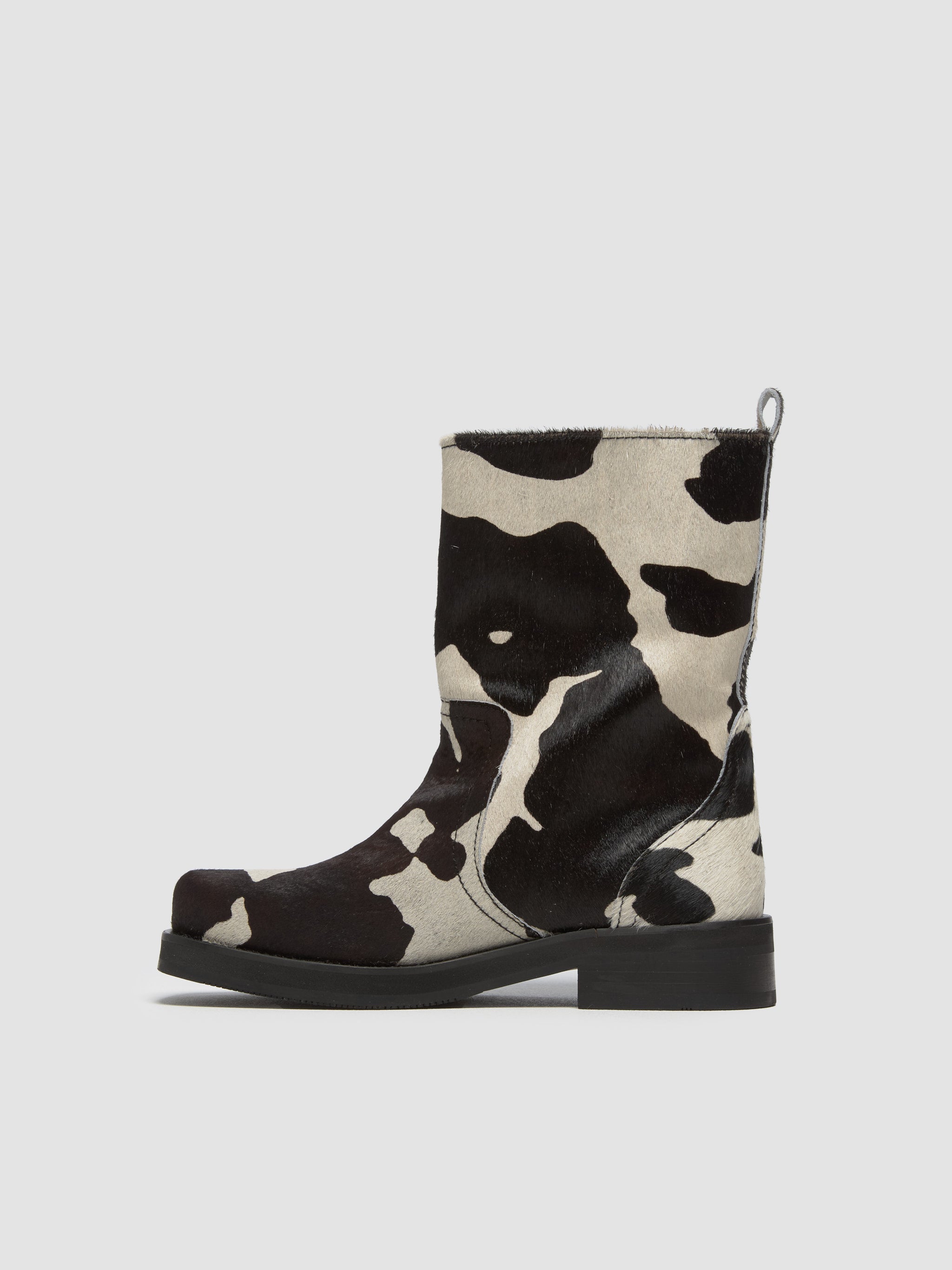 Delaware Pony Boots in Cow Print