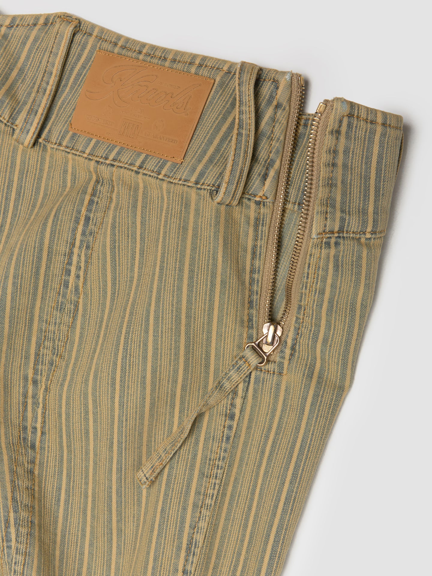 GFRC Capri Pants in Tan Stripe