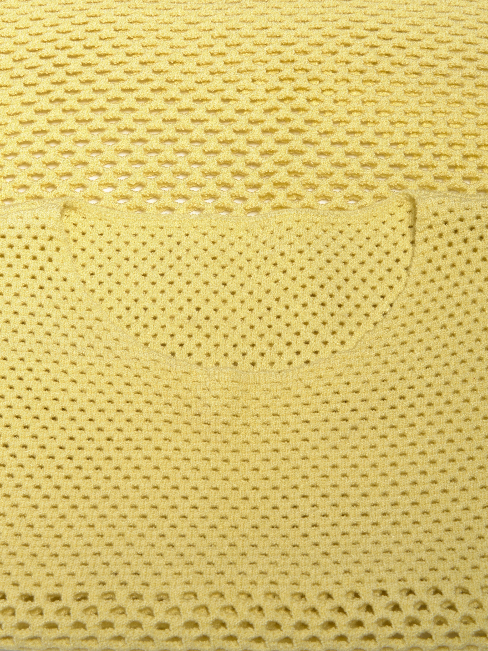 Solid Fishnet Tank Top in Lemon