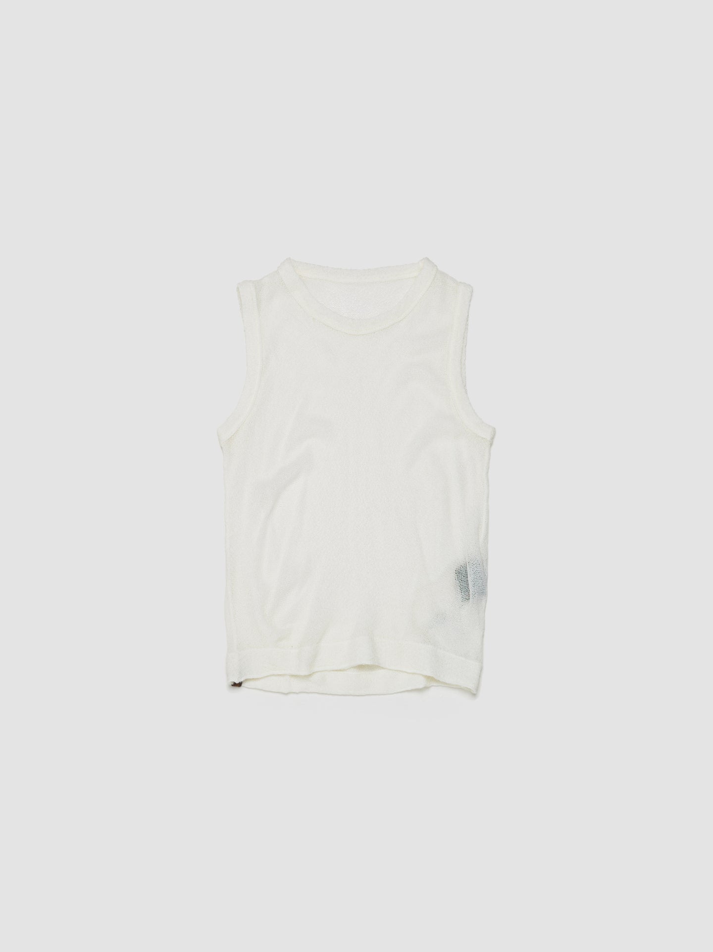 Visible Tank Top in Off-White