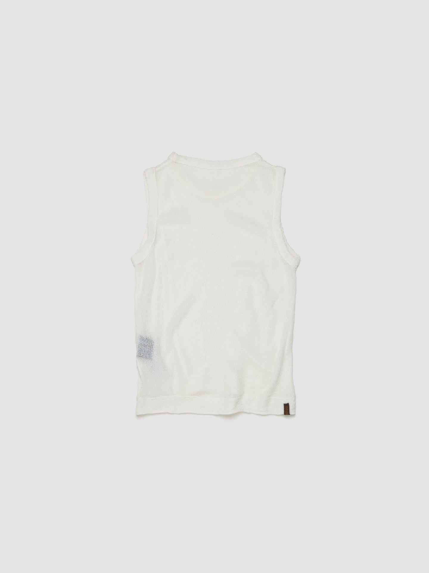 Visible Tank Top in Off-White