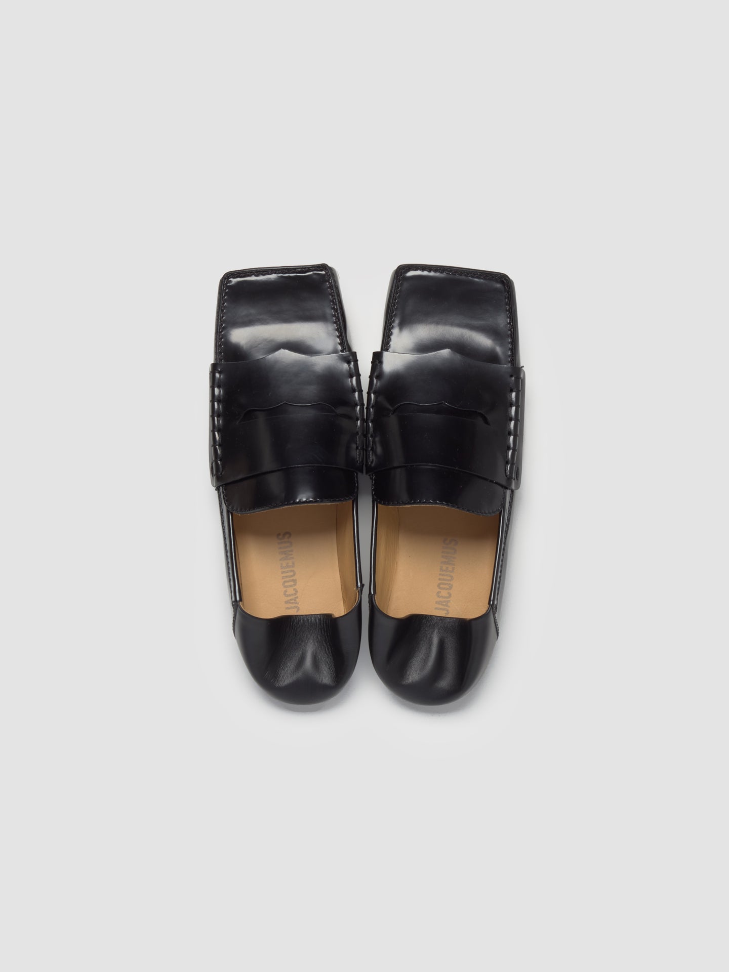 Women's Les Mocassins Carre in Black