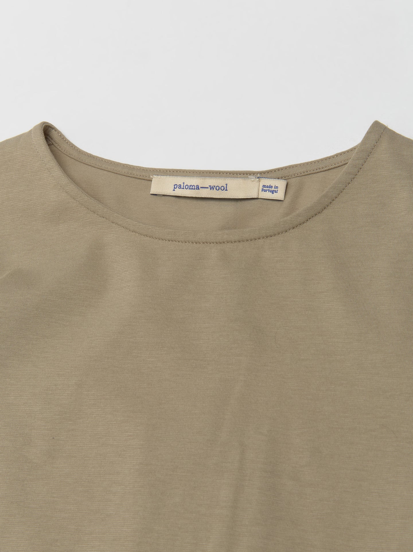 Bamboo Longsleeve Top in Beige