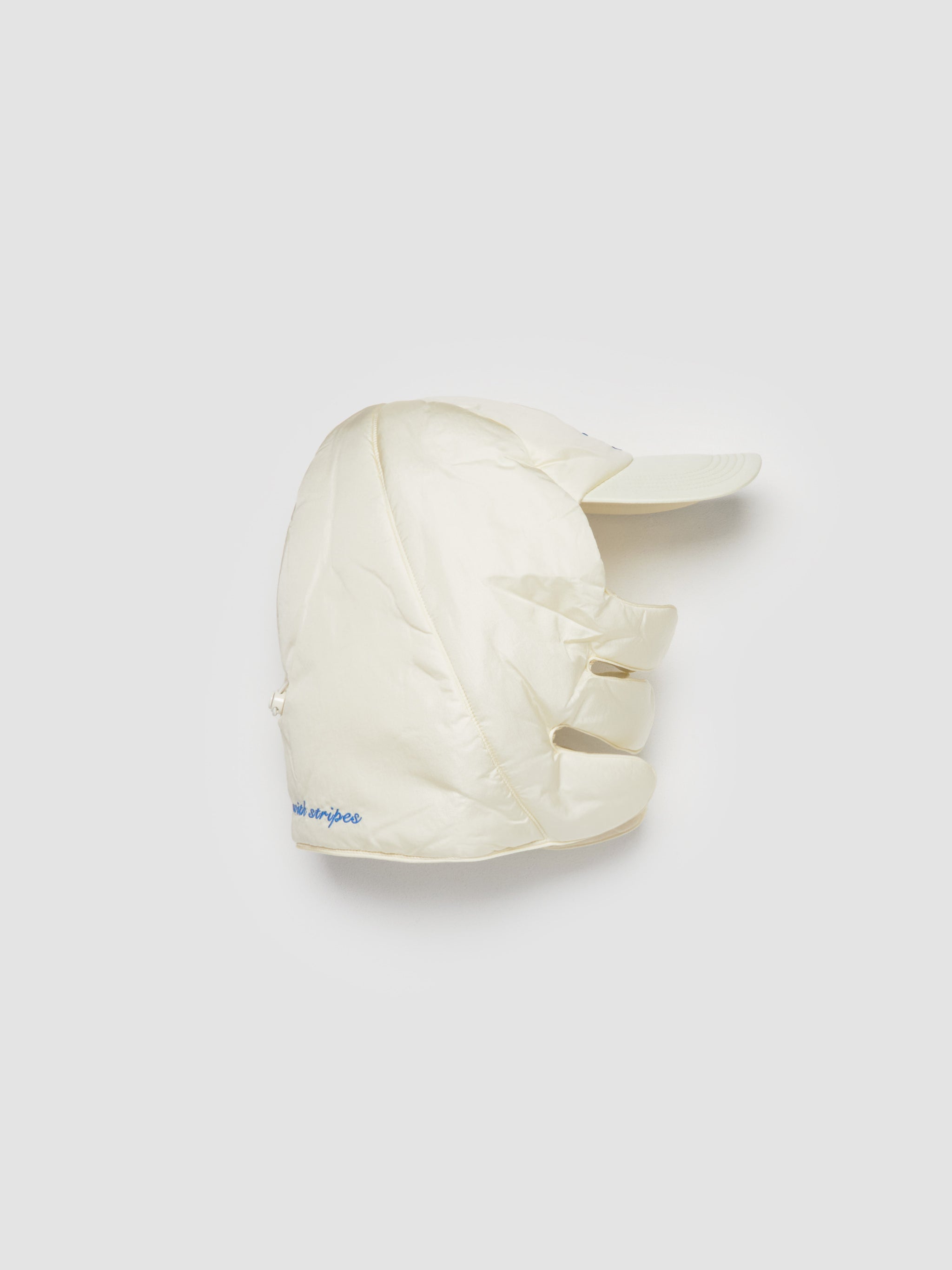 x Avavav Flaps Cap in Cream White