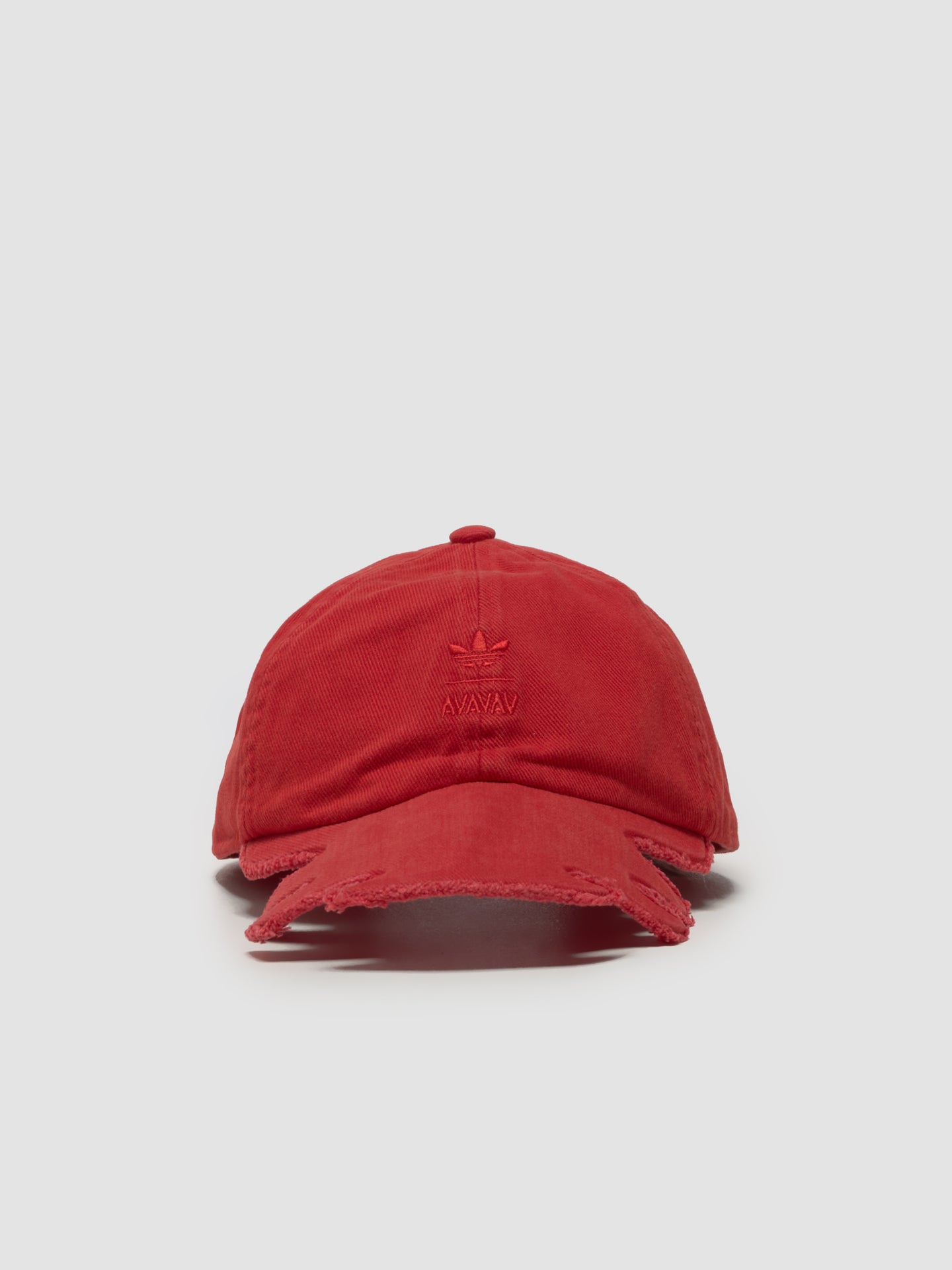 x Avavav Slashed Cap in Better Scarlet