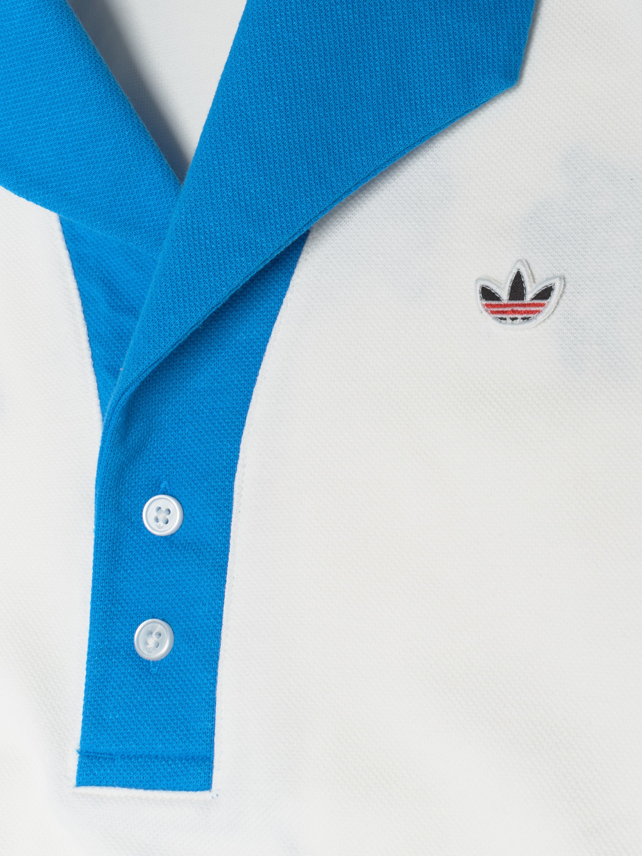 x CLOT Polo Top in Core White