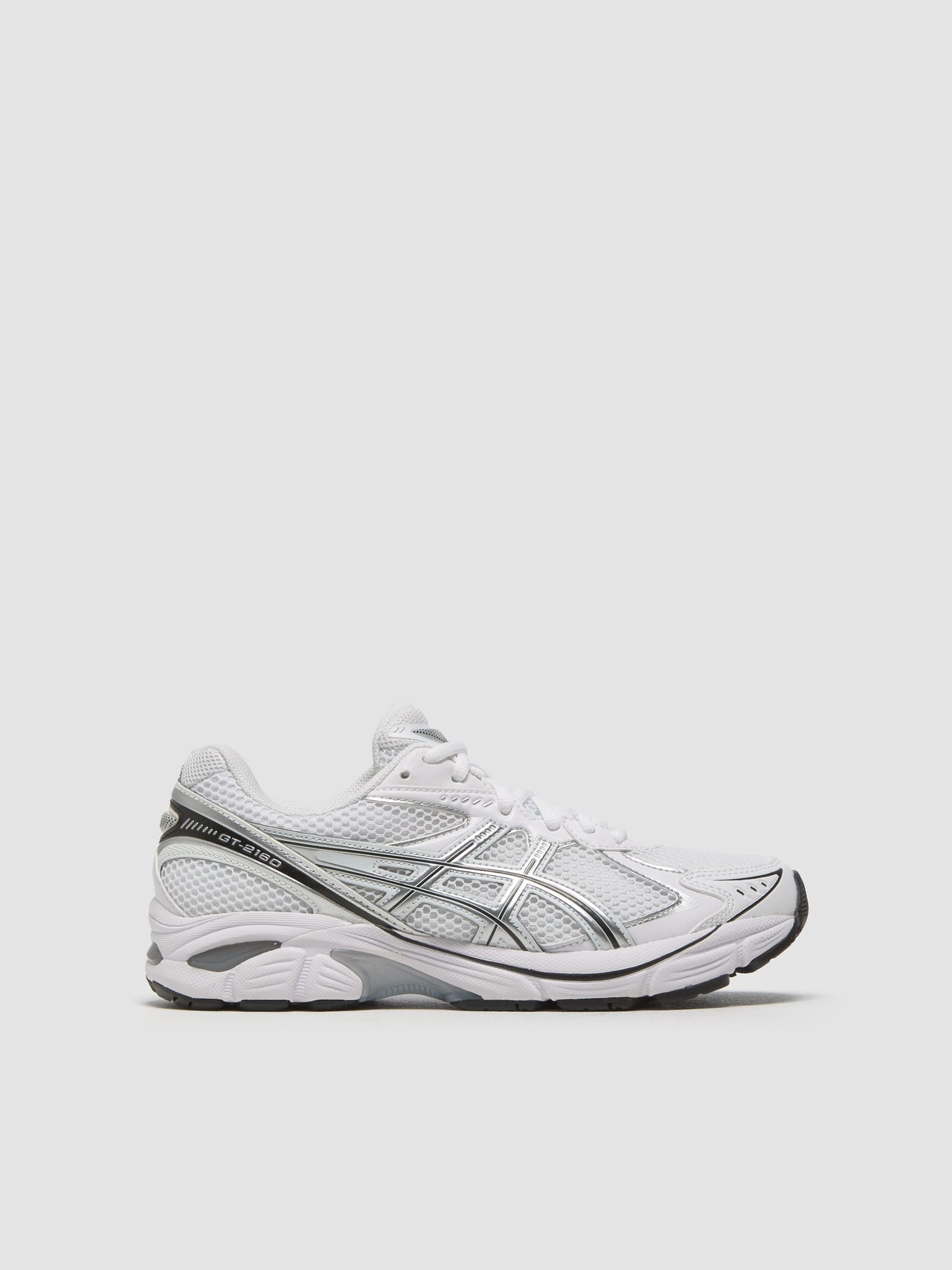 GT-2160 Sneaker in White & Pure Silver