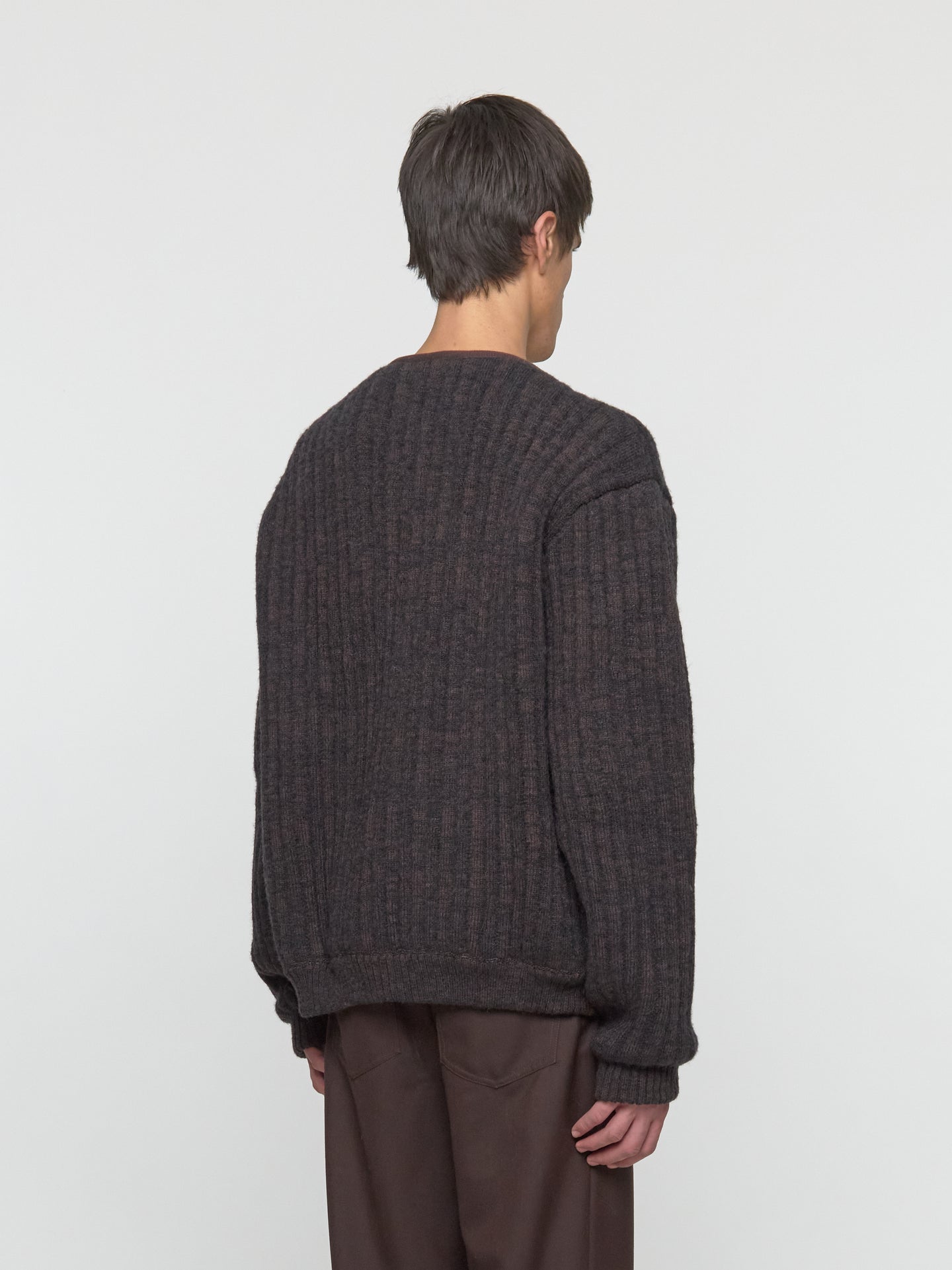 Michelin Chunky Sweater in Charcoal