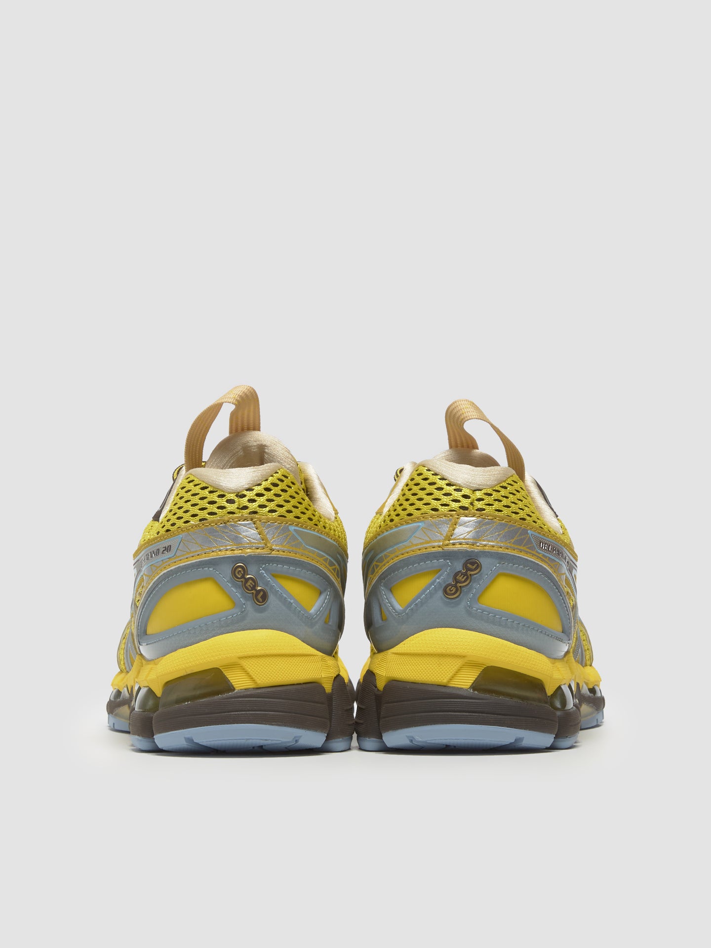 UB9-S GEL-KAYANO 20 Sneaker in Vibrant Yellow & Pure Silver