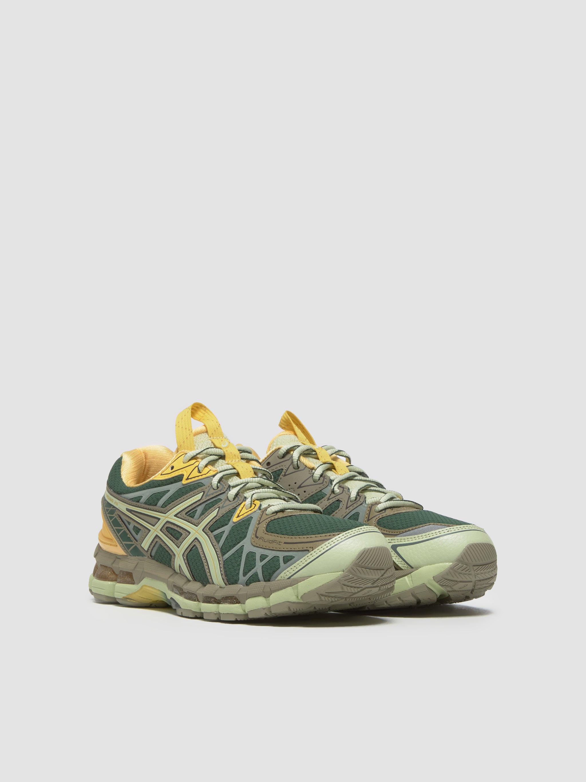 UB10-S GEL-KAYANO 20 Sneaker in Hunter Green & Jade