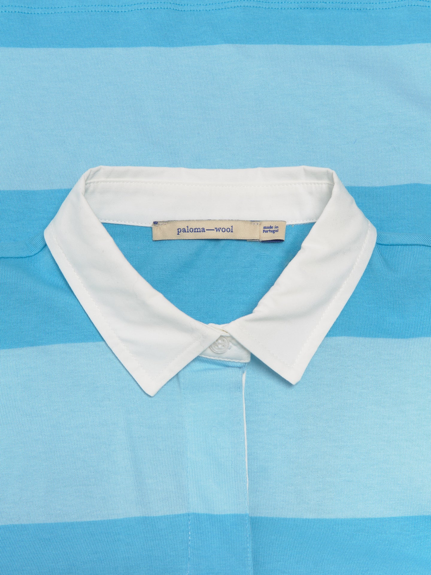 Susu Polo Top in Blue